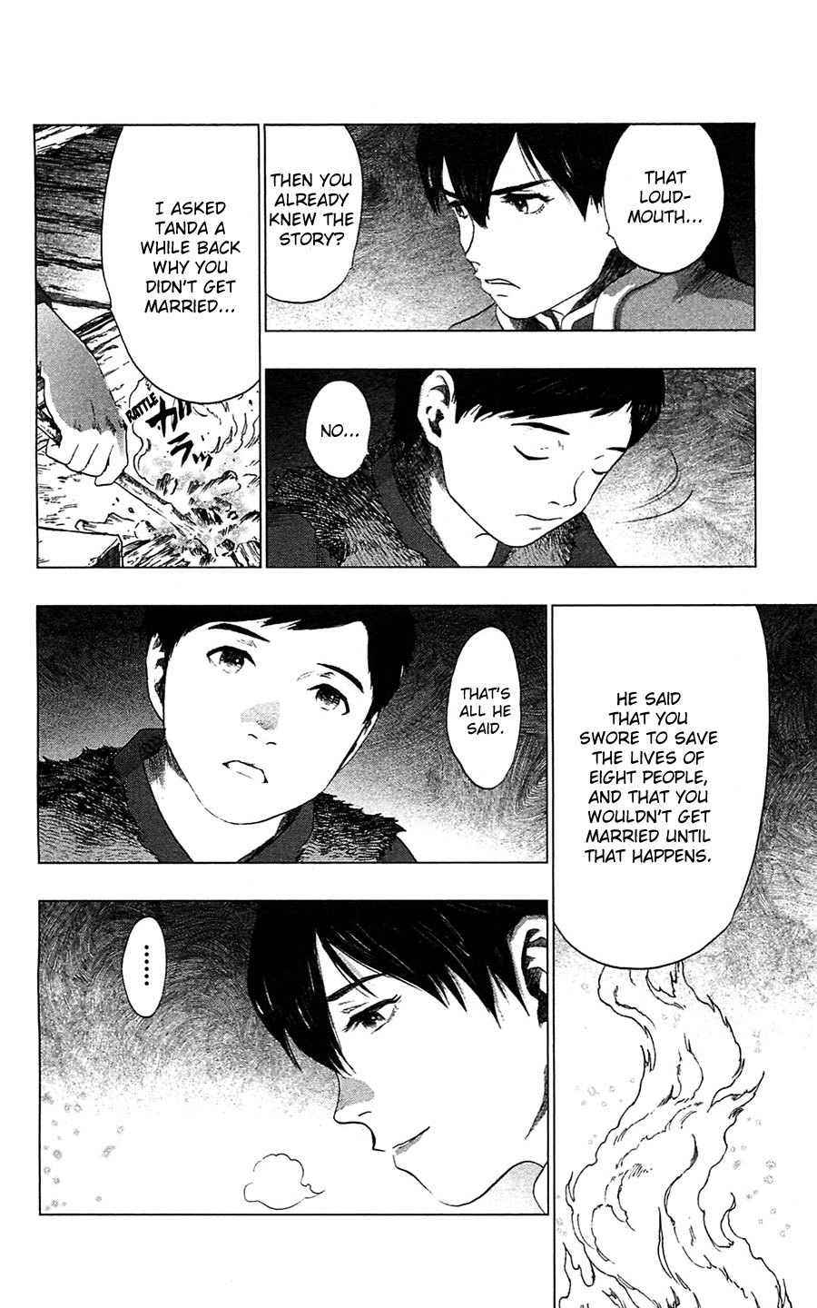Seirei no Moribito Chapter 11 page 21 - Chapter 11: Living in the Hunting Cave in Winter