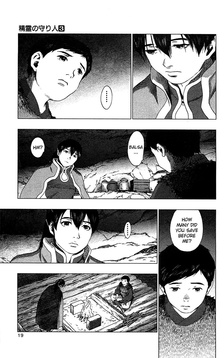 Seirei no Moribito Chapter 11 page 22 - Chapter 11: Living in the Hunting Cave in Winter