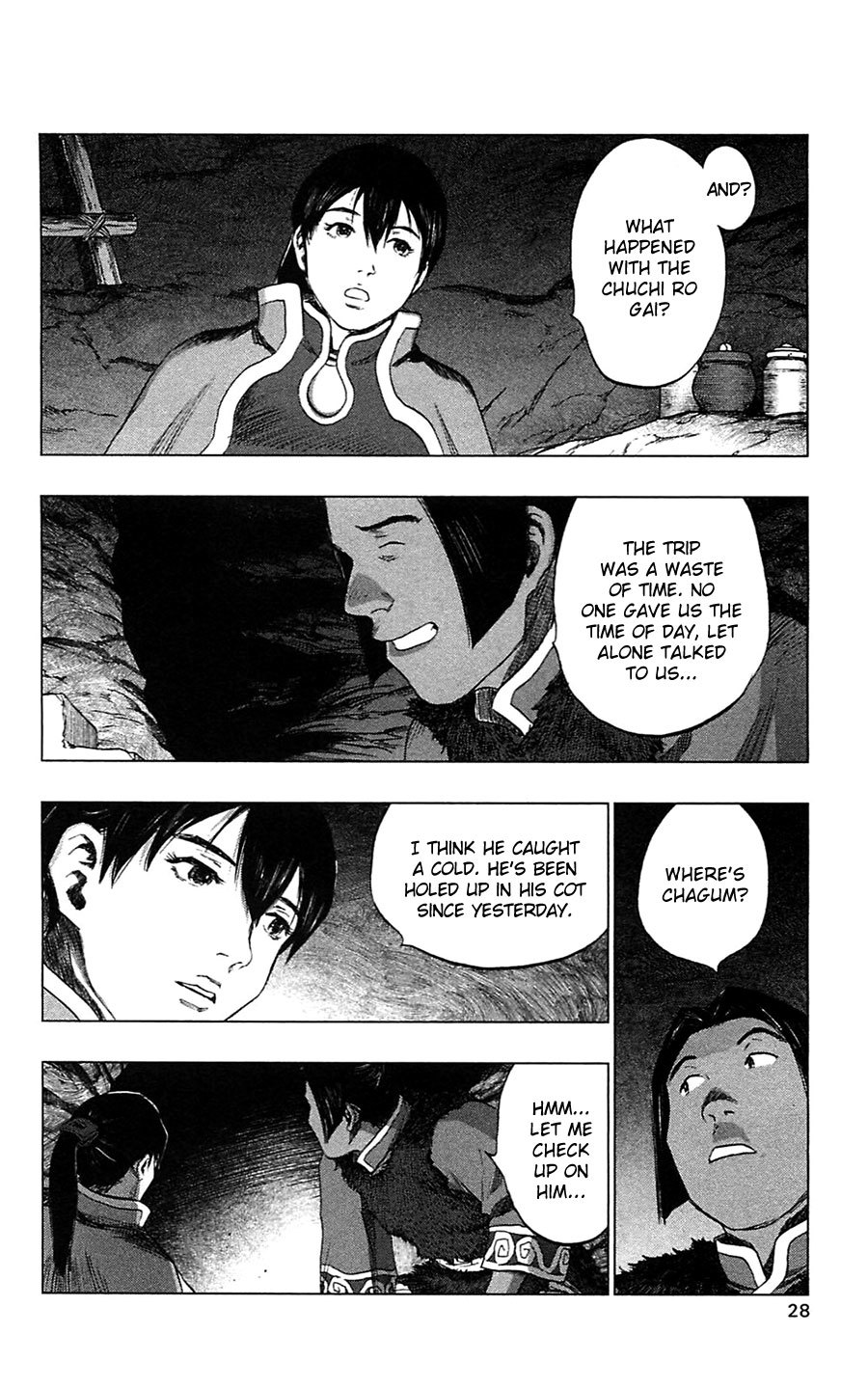 Seirei no Moribito Chapter 11 page 31 - Chapter 11: Living in the Hunting Cave in Winter