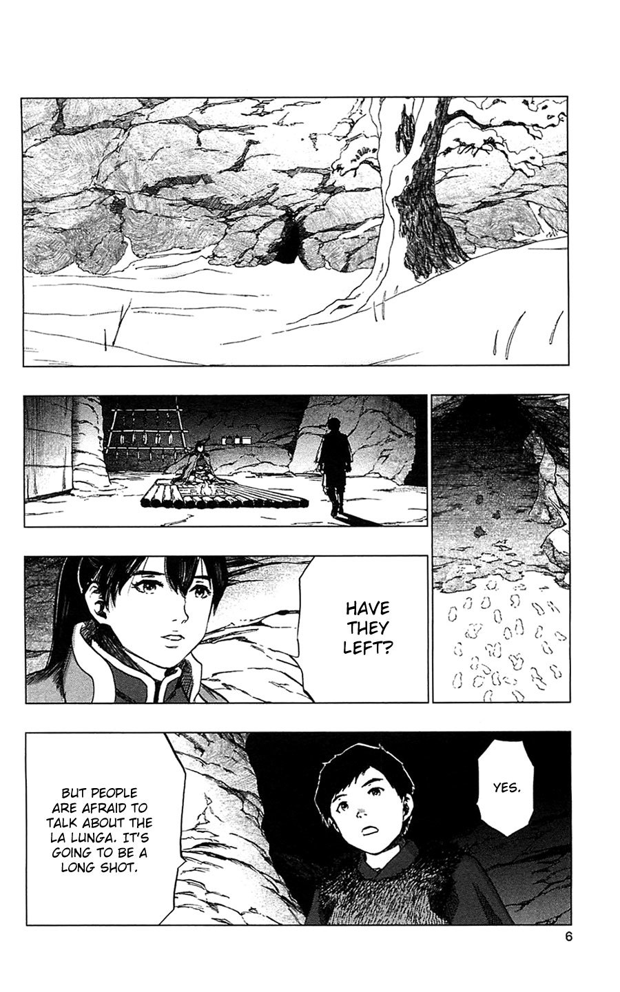 Seirei no Moribito Chapter 11 page 9 - Chapter 11: Living in the Hunting Cave in Winter