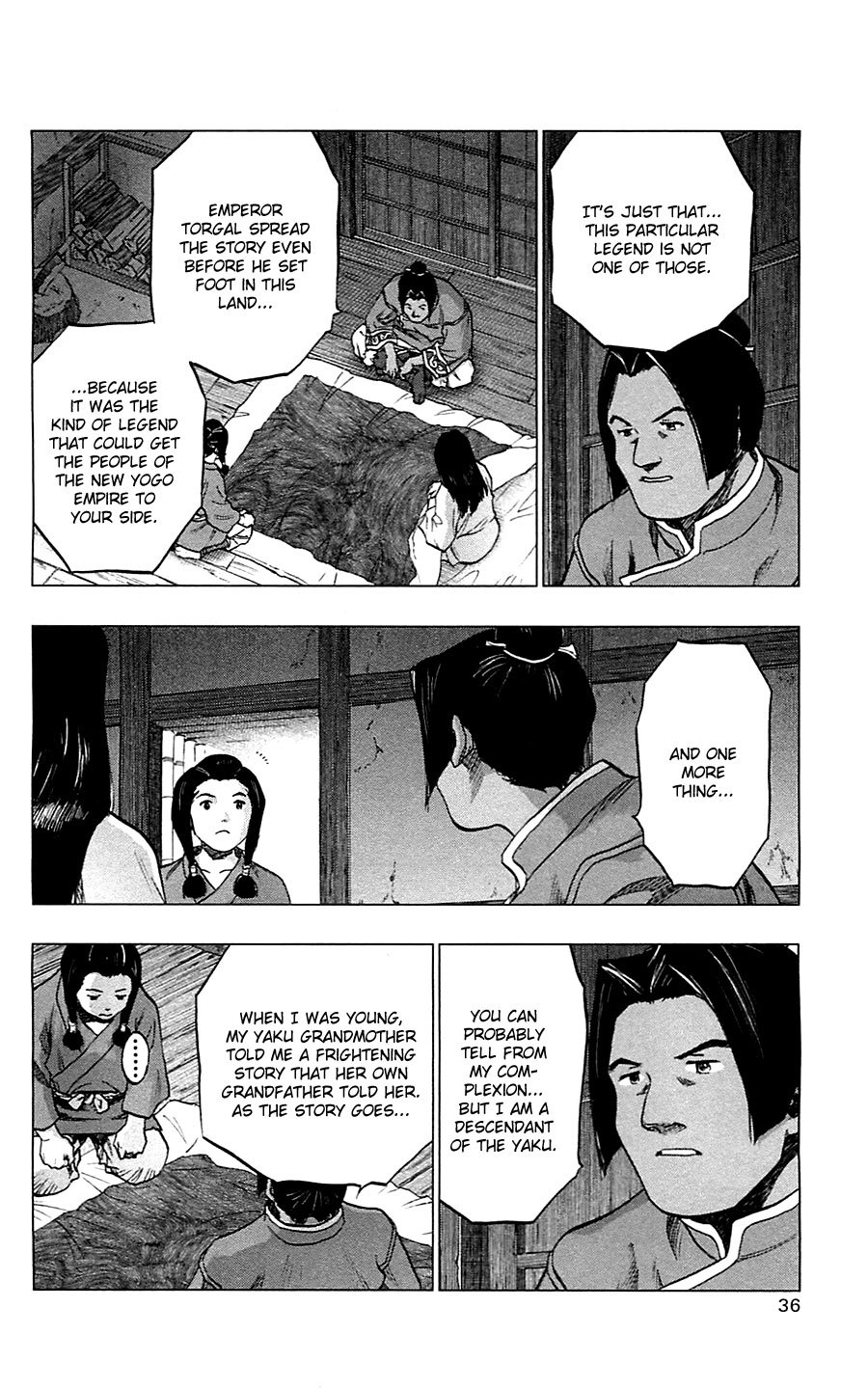 Seirei no Moribito Chapter 6 page 36 - Chapter 6: The Water Guardian