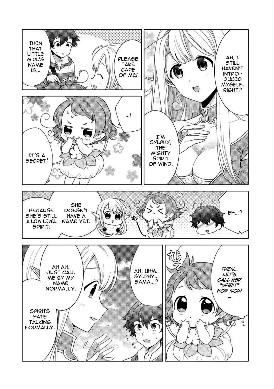 Seirei-tachi no Rakuen to Risou no Isekai Seikatsu Chapter 1 page 13 - Chapter 1
