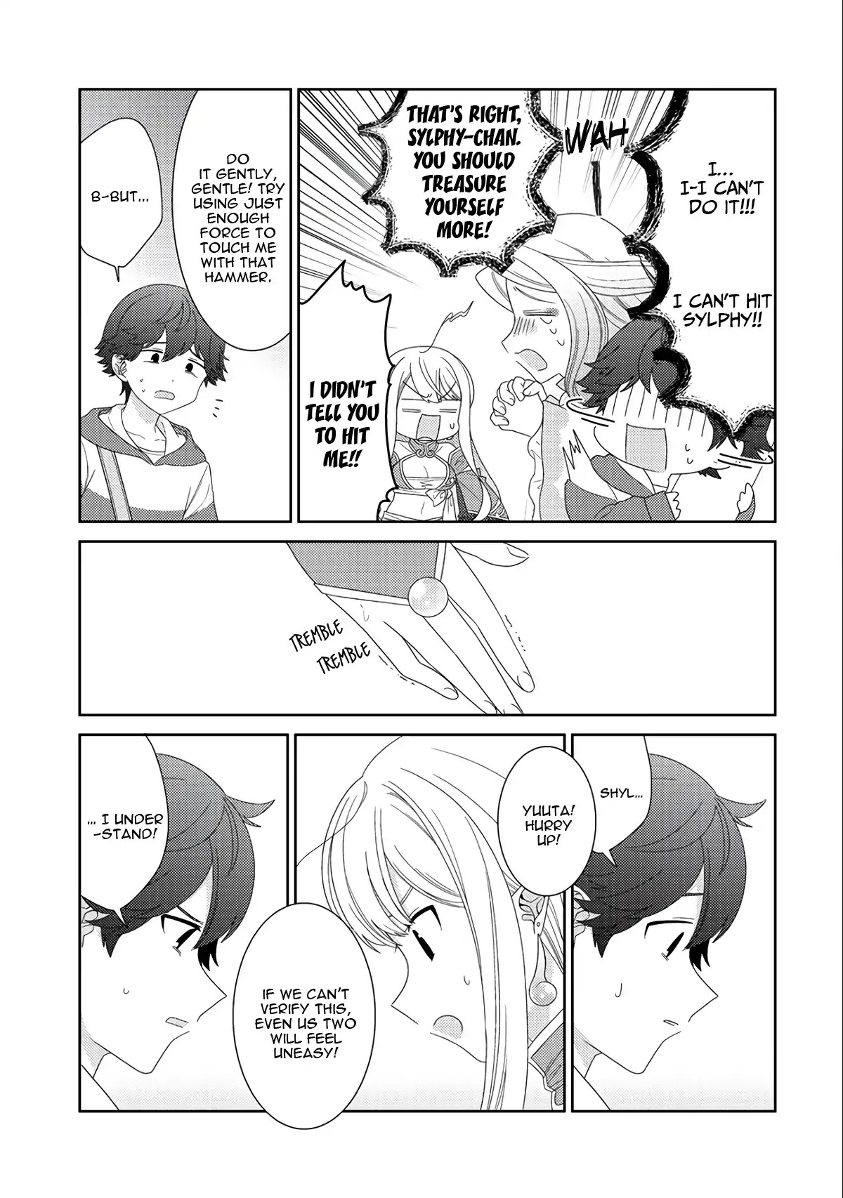 Seirei-tachi no Rakuen to Risou no Isekai Seikatsu Chapter 10 page 12 - Chapter 10