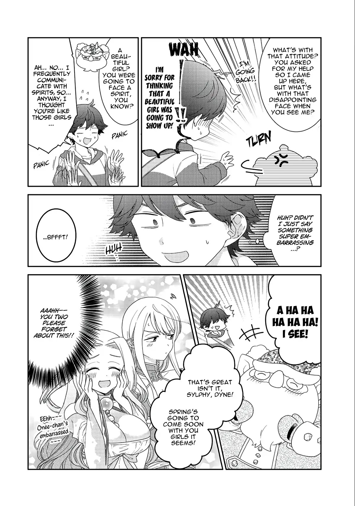 Seirei-tachi no Rakuen to Risou no Isekai Seikatsu Chapter 10 page 19 - Chapter 10