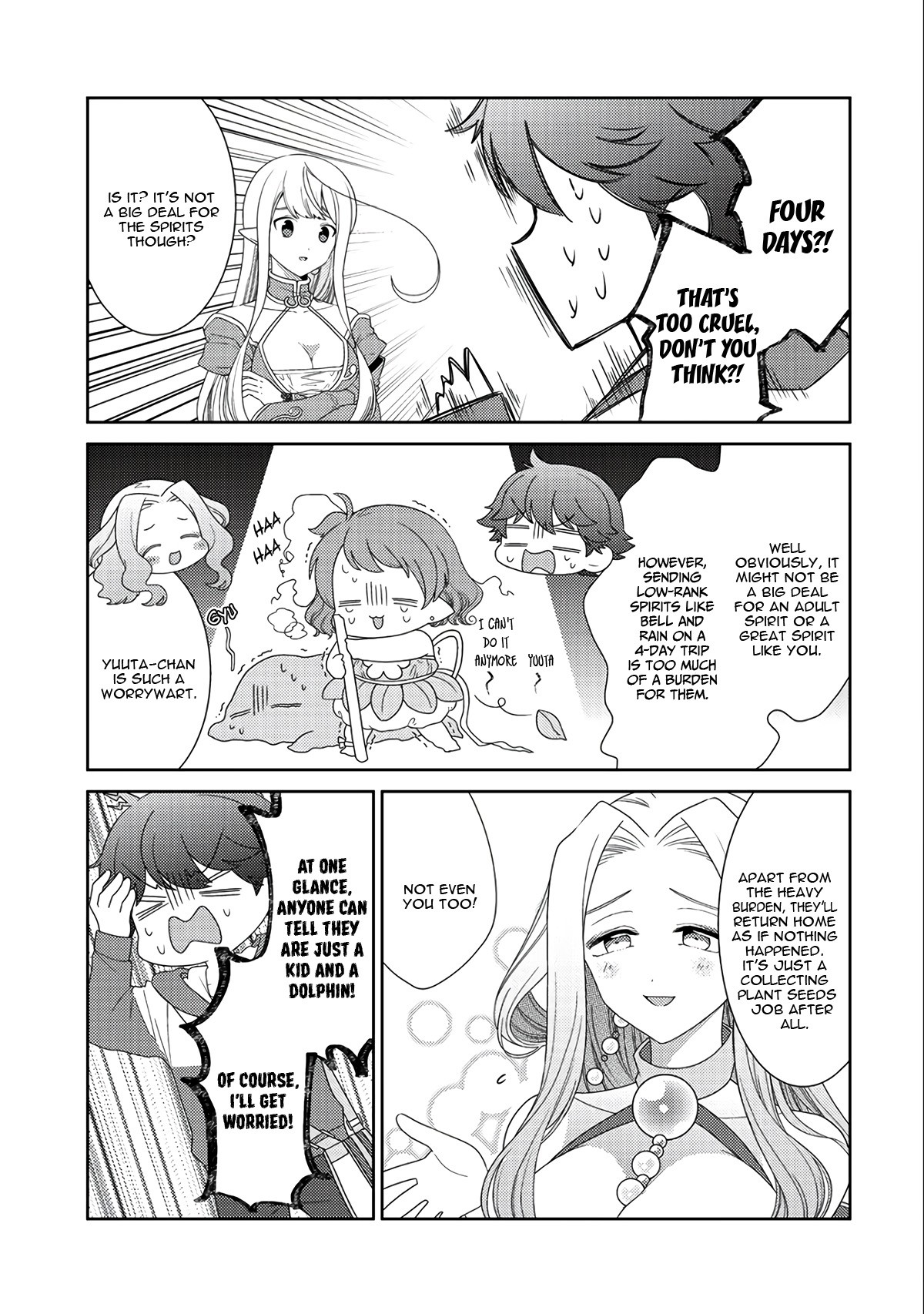 Seirei-tachi no Rakuen to Risou no Isekai Seikatsu Chapter 11 page 24 - Chapter 11