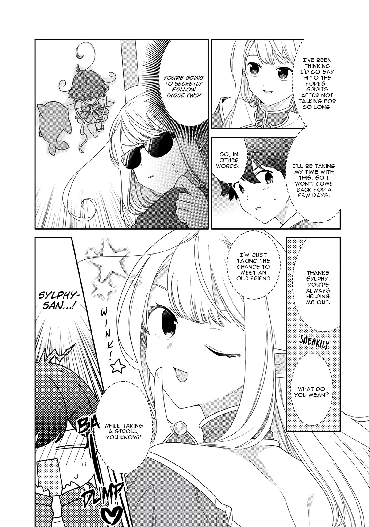 Seirei-tachi no Rakuen to Risou no Isekai Seikatsu Chapter 12 page 4 - Chapter 12