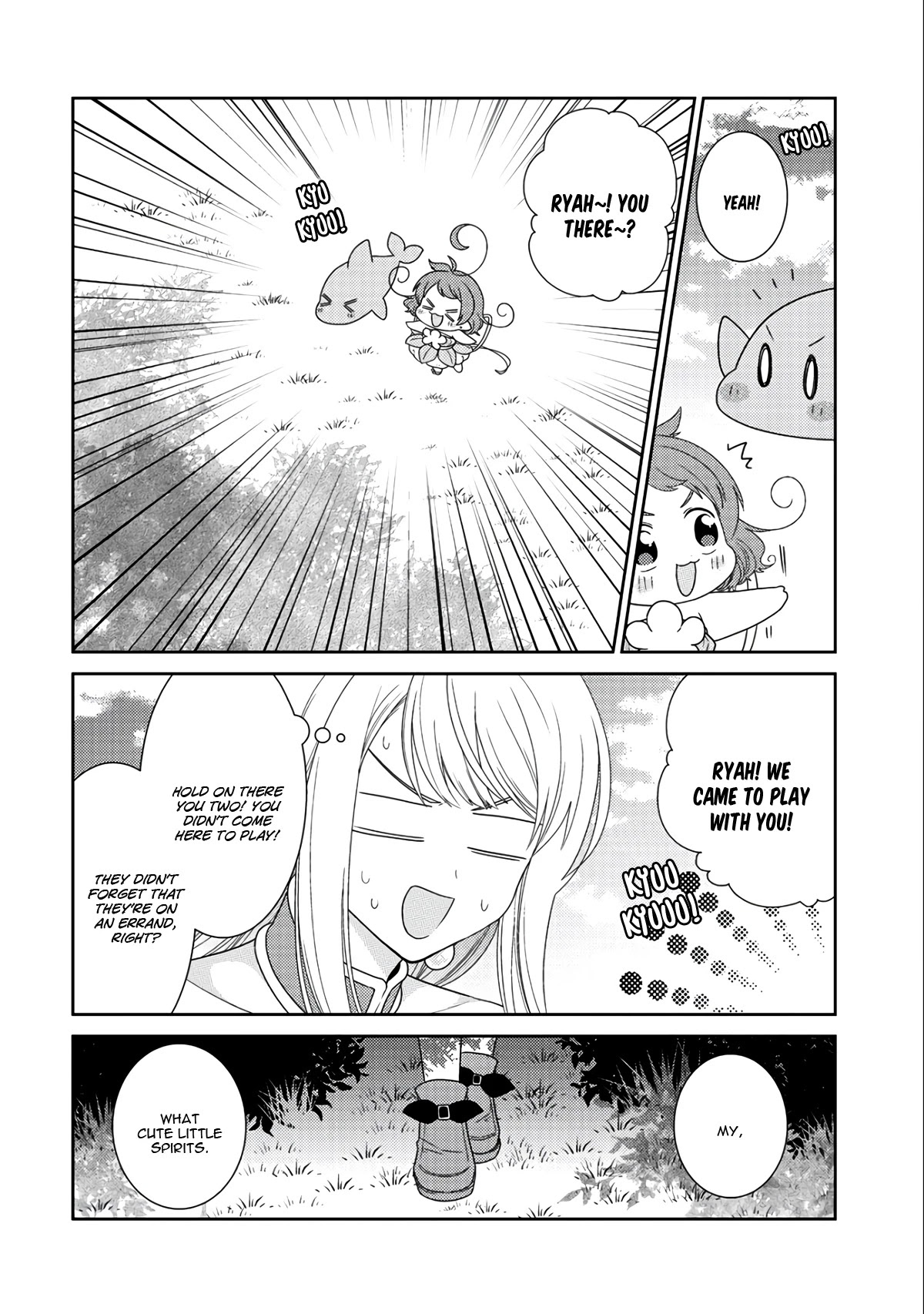 Seirei-tachi no Rakuen to Risou no Isekai Seikatsu Chapter 13 page 9 - Chapter 13