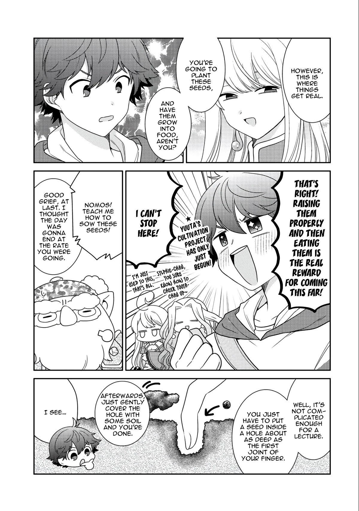 Seirei-tachi no Rakuen to Risou no Isekai Seikatsu Chapter 14 page 12 - Chapter 14