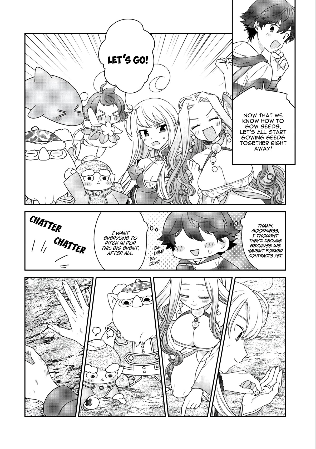 Seirei-tachi no Rakuen to Risou no Isekai Seikatsu Chapter 14 page 13 - Chapter 14