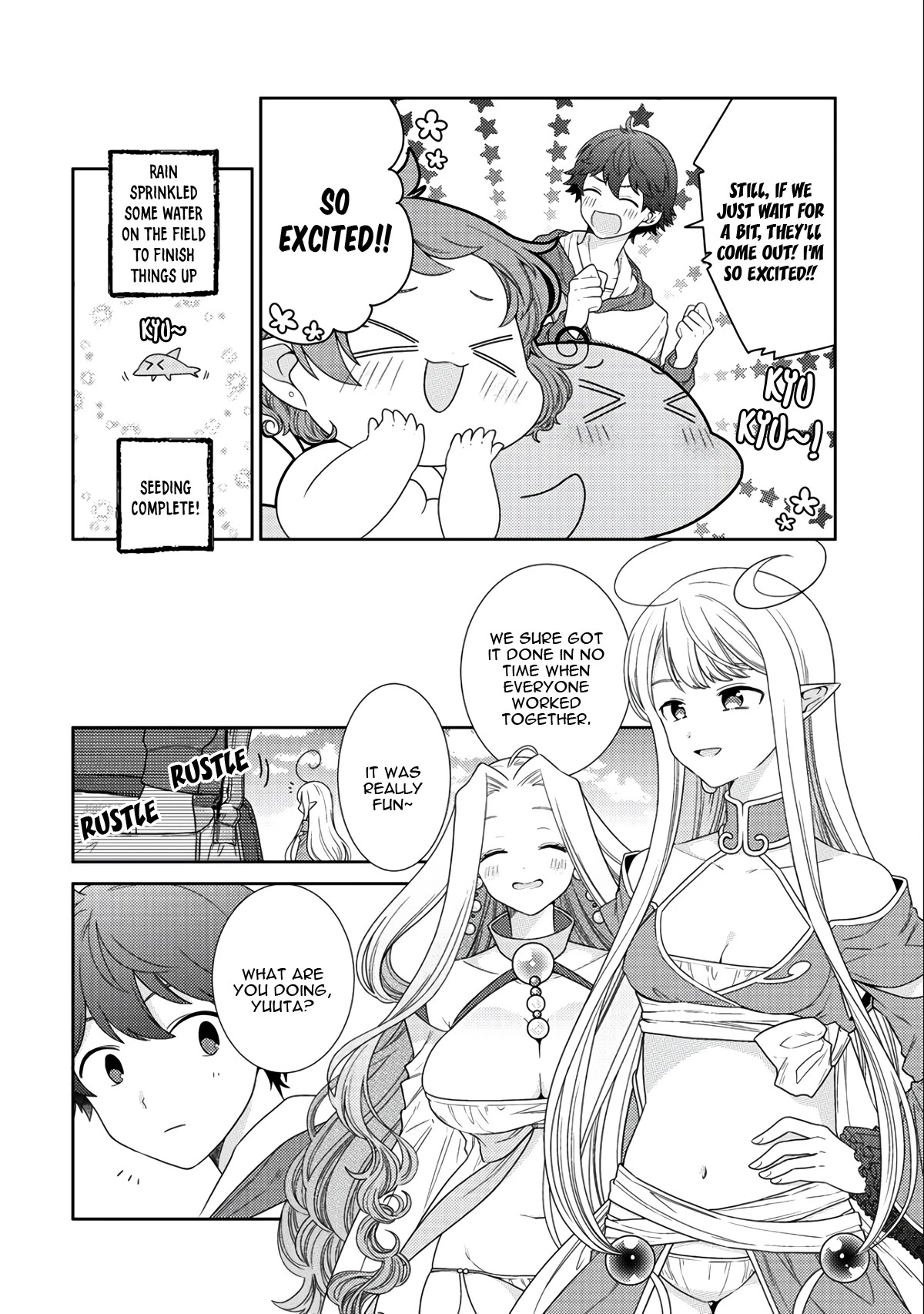 Seirei-tachi no Rakuen to Risou no Isekai Seikatsu Chapter 14 page 15 - Chapter 14