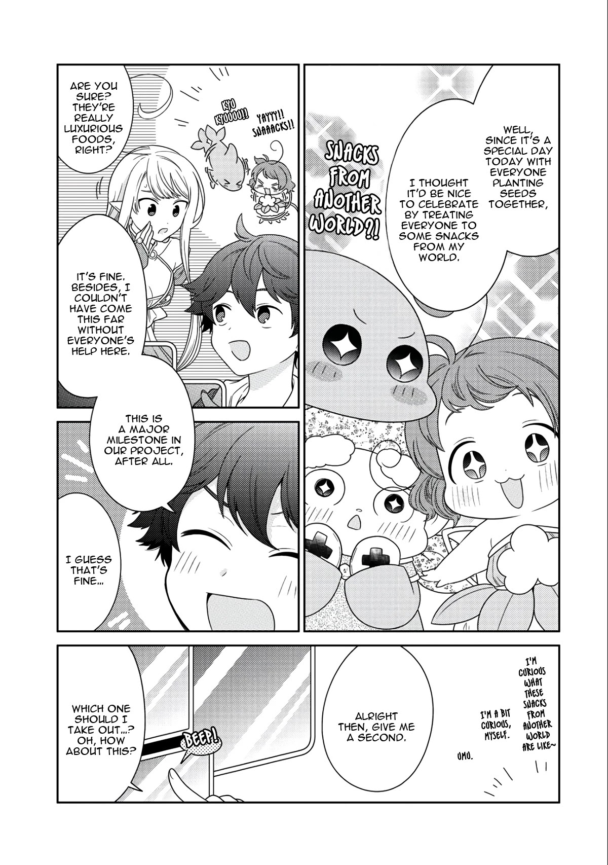 Seirei-tachi no Rakuen to Risou no Isekai Seikatsu Chapter 14 page 16 - Chapter 14