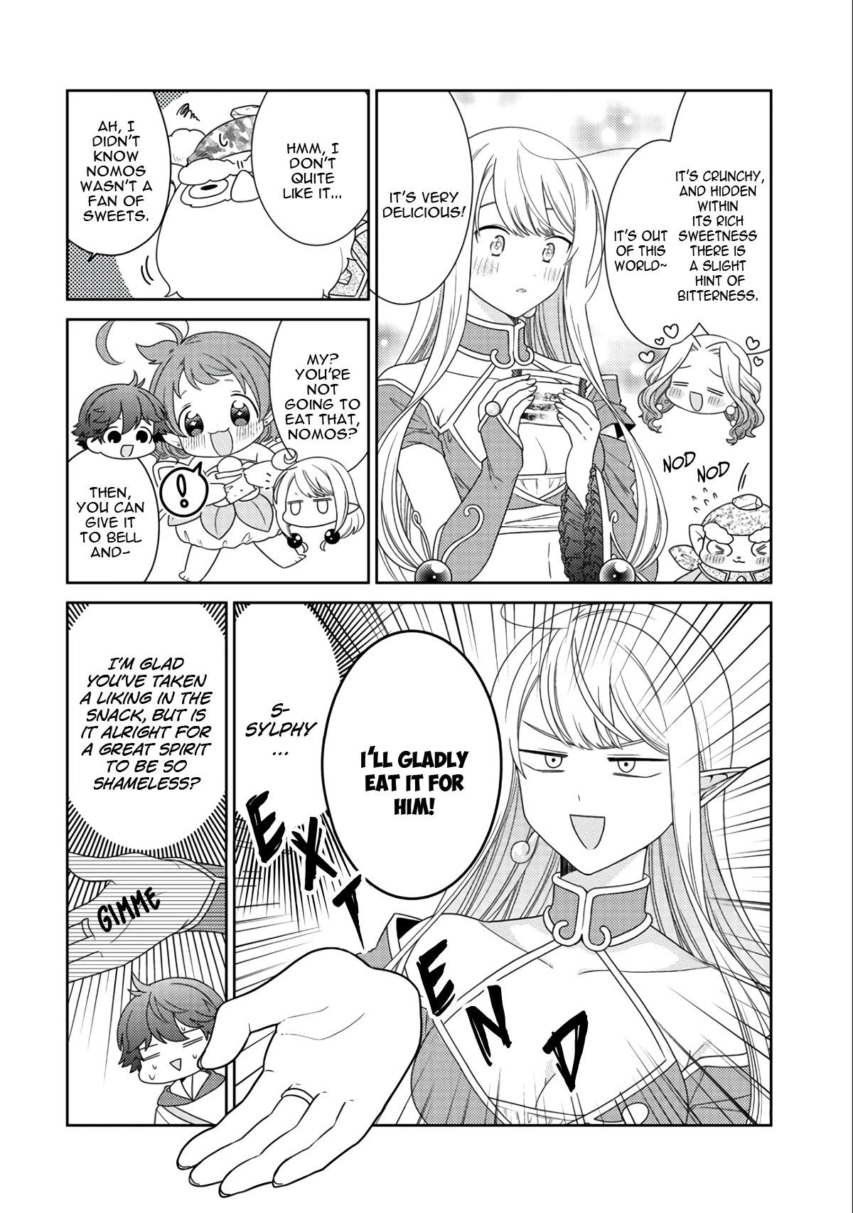 Seirei-tachi no Rakuen to Risou no Isekai Seikatsu Chapter 14 page 23 - Chapter 14