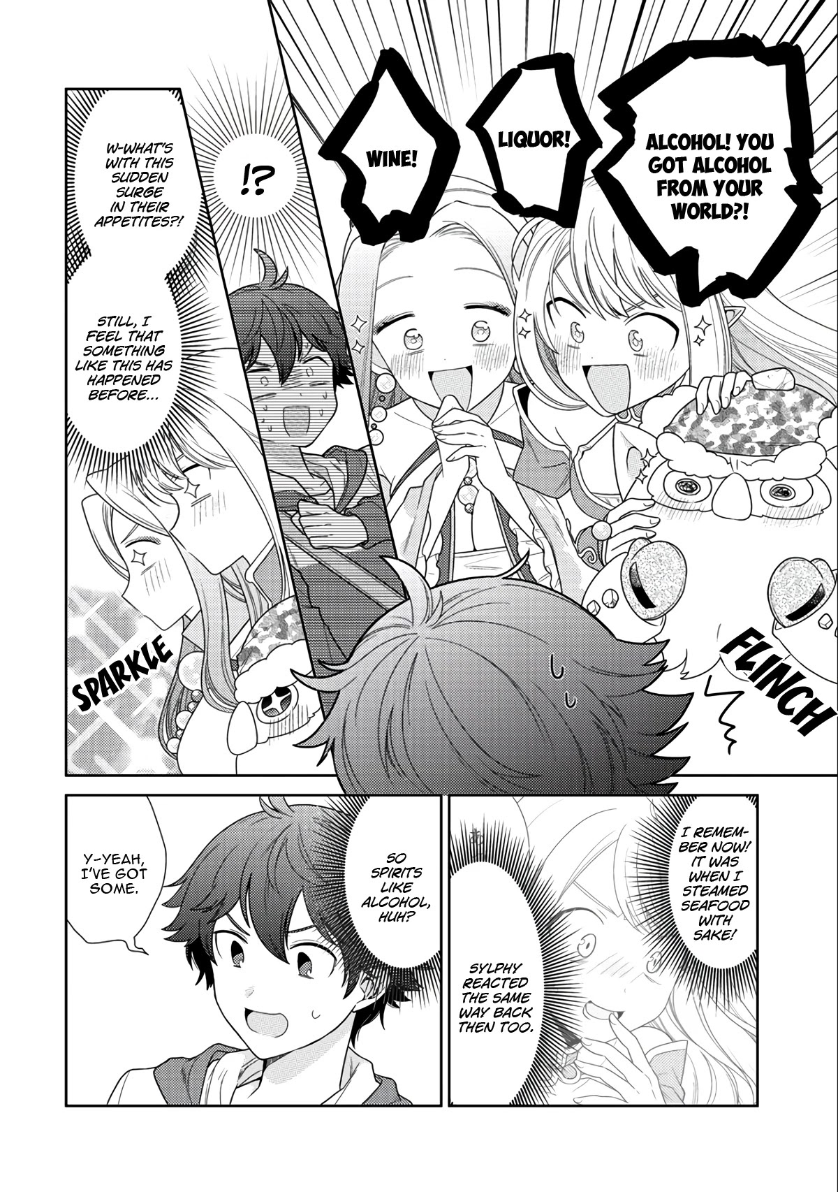 Seirei-tachi no Rakuen to Risou no Isekai Seikatsu Chapter 14 page 25 - Chapter 14