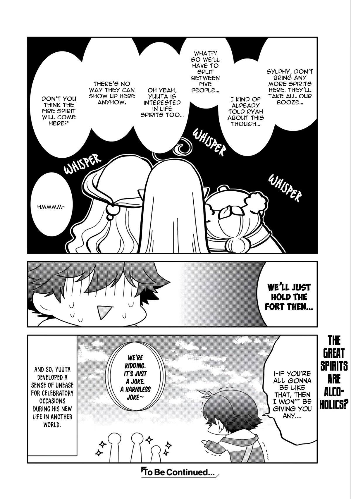 Seirei-tachi no Rakuen to Risou no Isekai Seikatsu Chapter 14 page 27 - Chapter 14