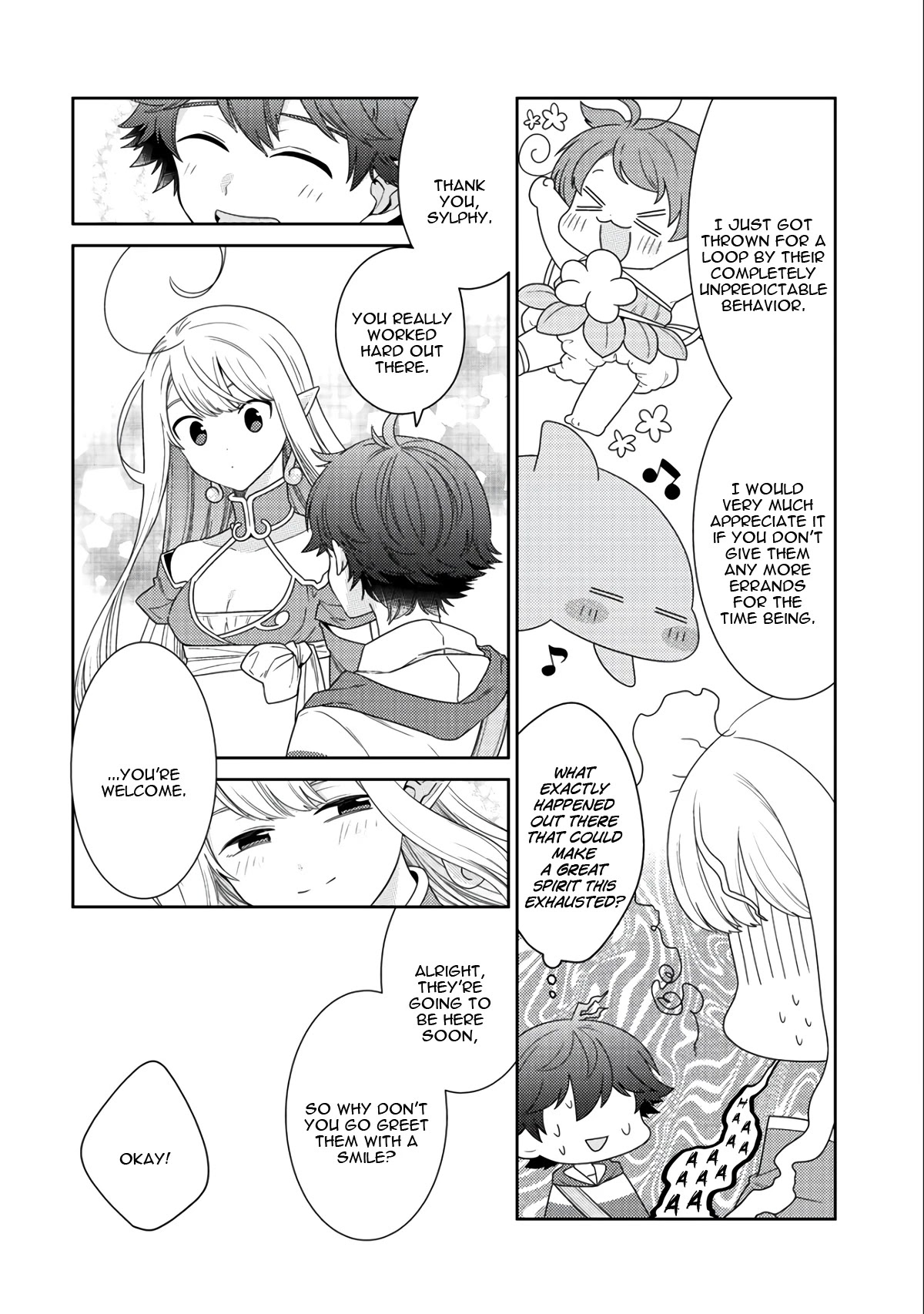 Seirei-tachi no Rakuen to Risou no Isekai Seikatsu Chapter 14 page 5 - Chapter 14