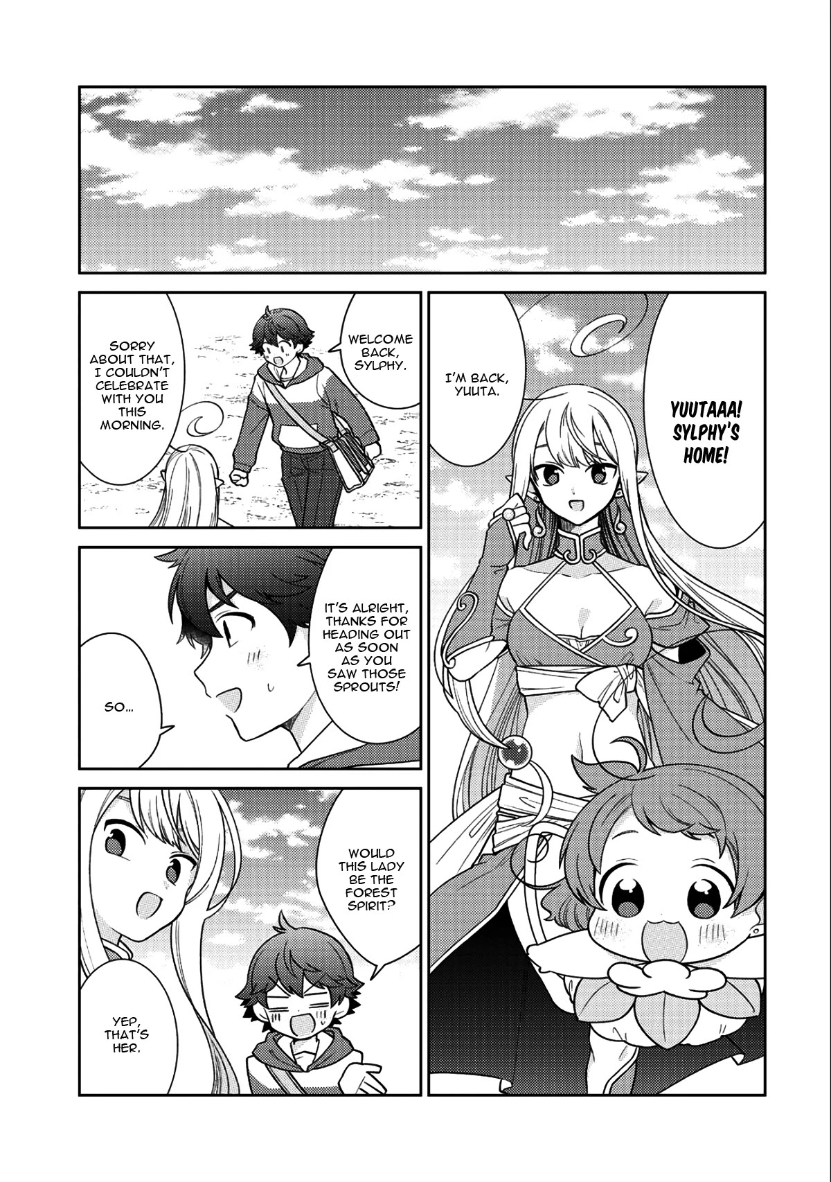 Seirei-tachi no Rakuen to Risou no Isekai Seikatsu Chapter 16 page 10 - Chapter 16
