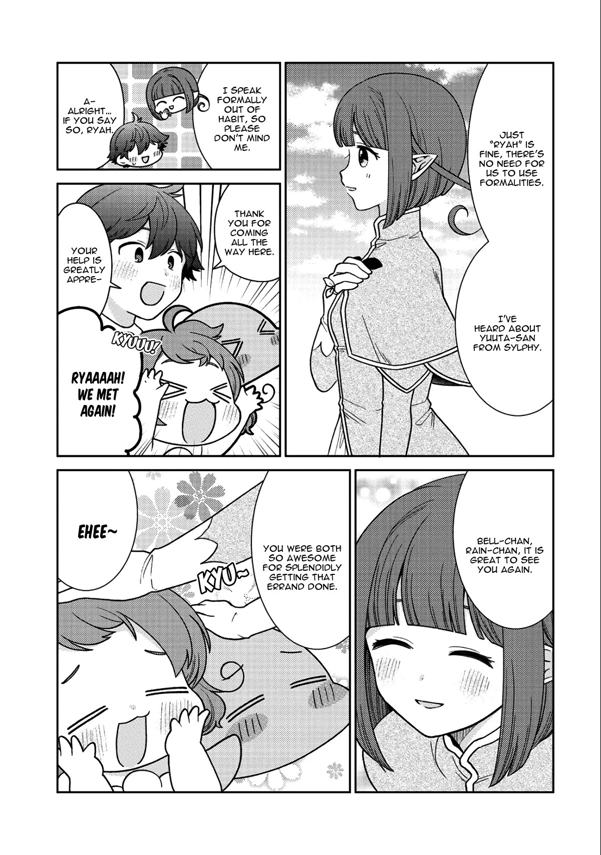 Seirei-tachi no Rakuen to Risou no Isekai Seikatsu Chapter 16 page 12 - Chapter 16