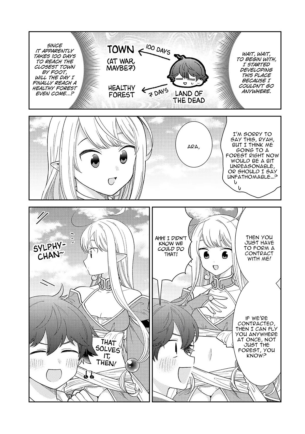 Seirei-tachi no Rakuen to Risou no Isekai Seikatsu Chapter 17 page 20 - Chapter 17
