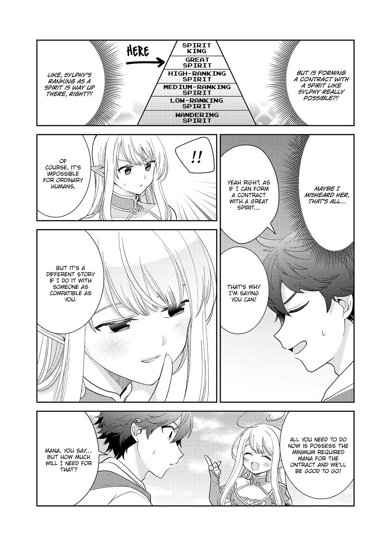 Seirei-tachi no Rakuen to Risou no Isekai Seikatsu Chapter 18 page 4 - Chapter 18
