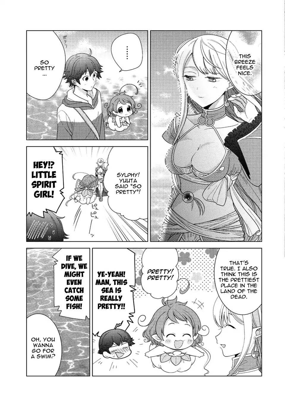 Seirei-tachi no Rakuen to Risou no Isekai Seikatsu Chapter 2 page 10 - Chapter 2