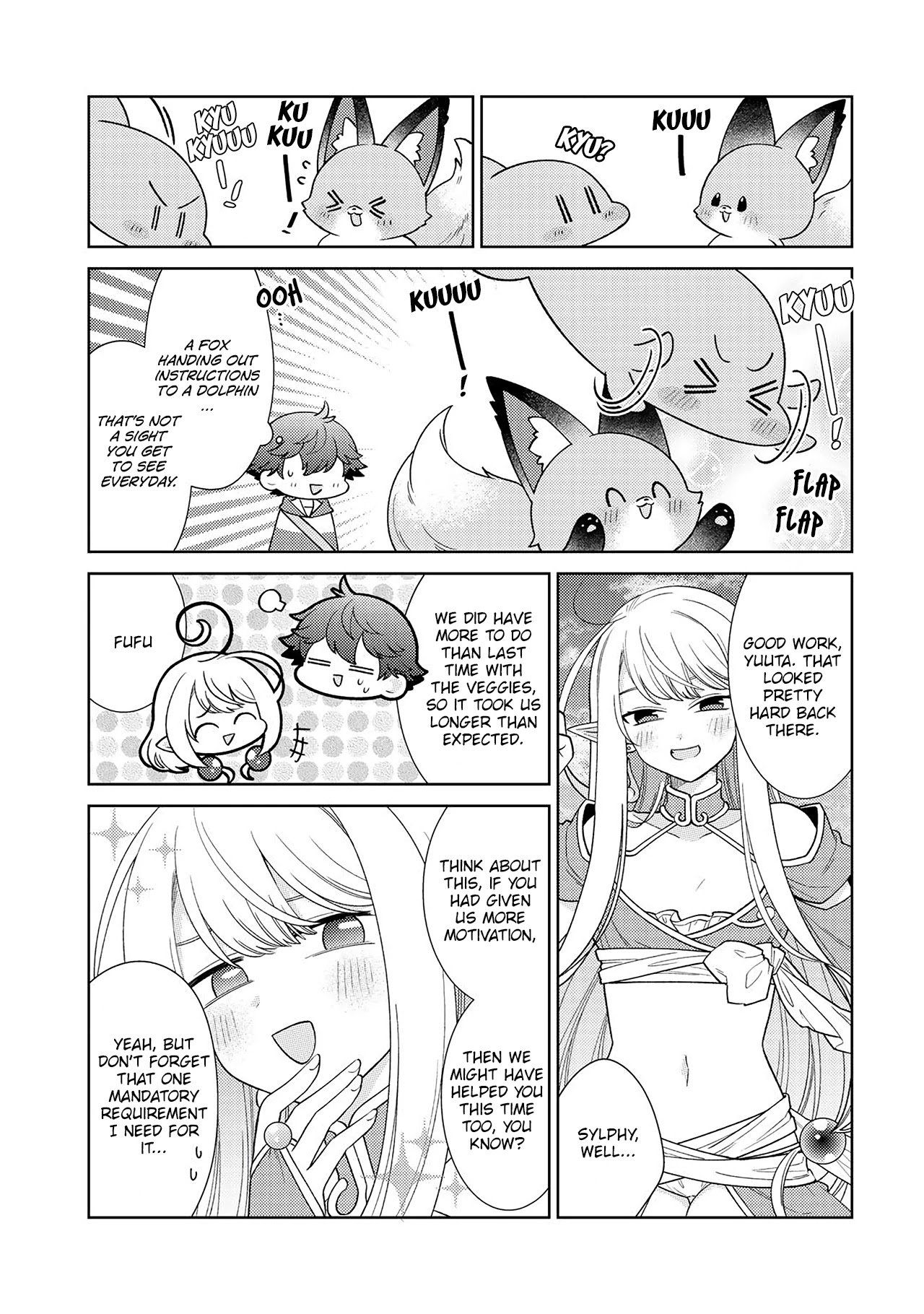 Seirei-tachi no Rakuen to Risou no Isekai Seikatsu Chapter 20 page 12 - Chapter 20