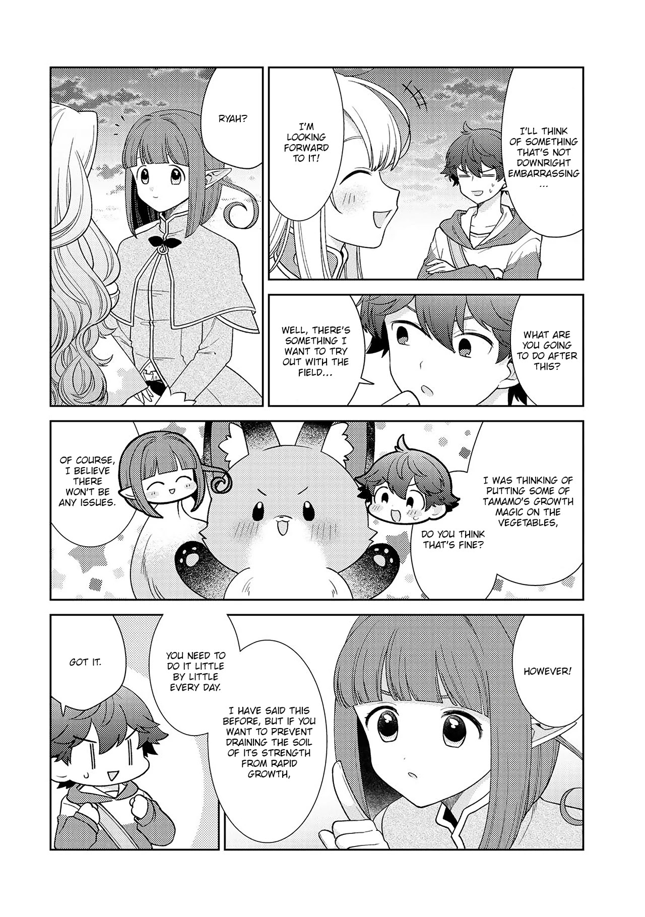 Seirei-tachi no Rakuen to Risou no Isekai Seikatsu Chapter 20 page 13 - Chapter 20