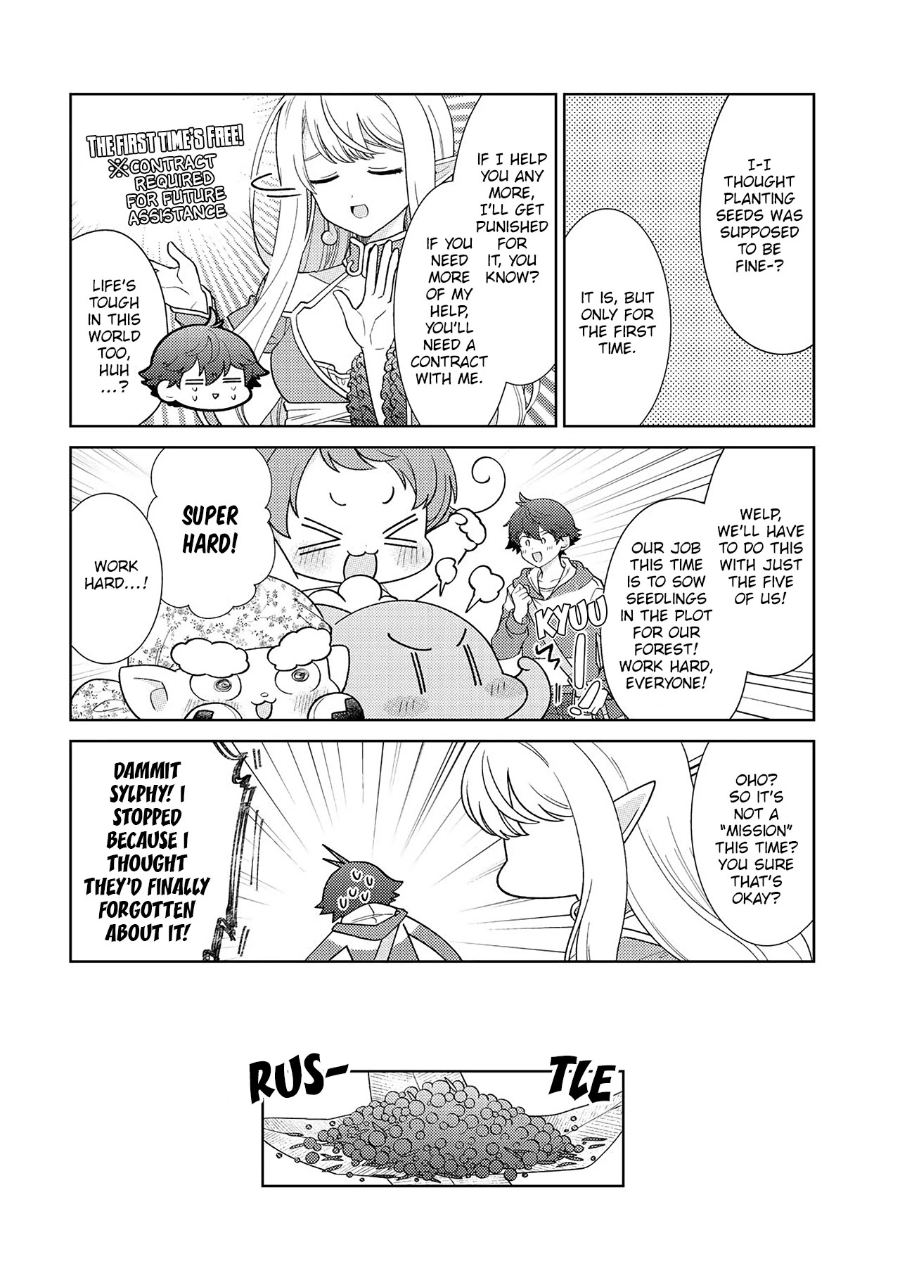 Seirei-tachi no Rakuen to Risou no Isekai Seikatsu Chapter 20 page 5 - Chapter 20