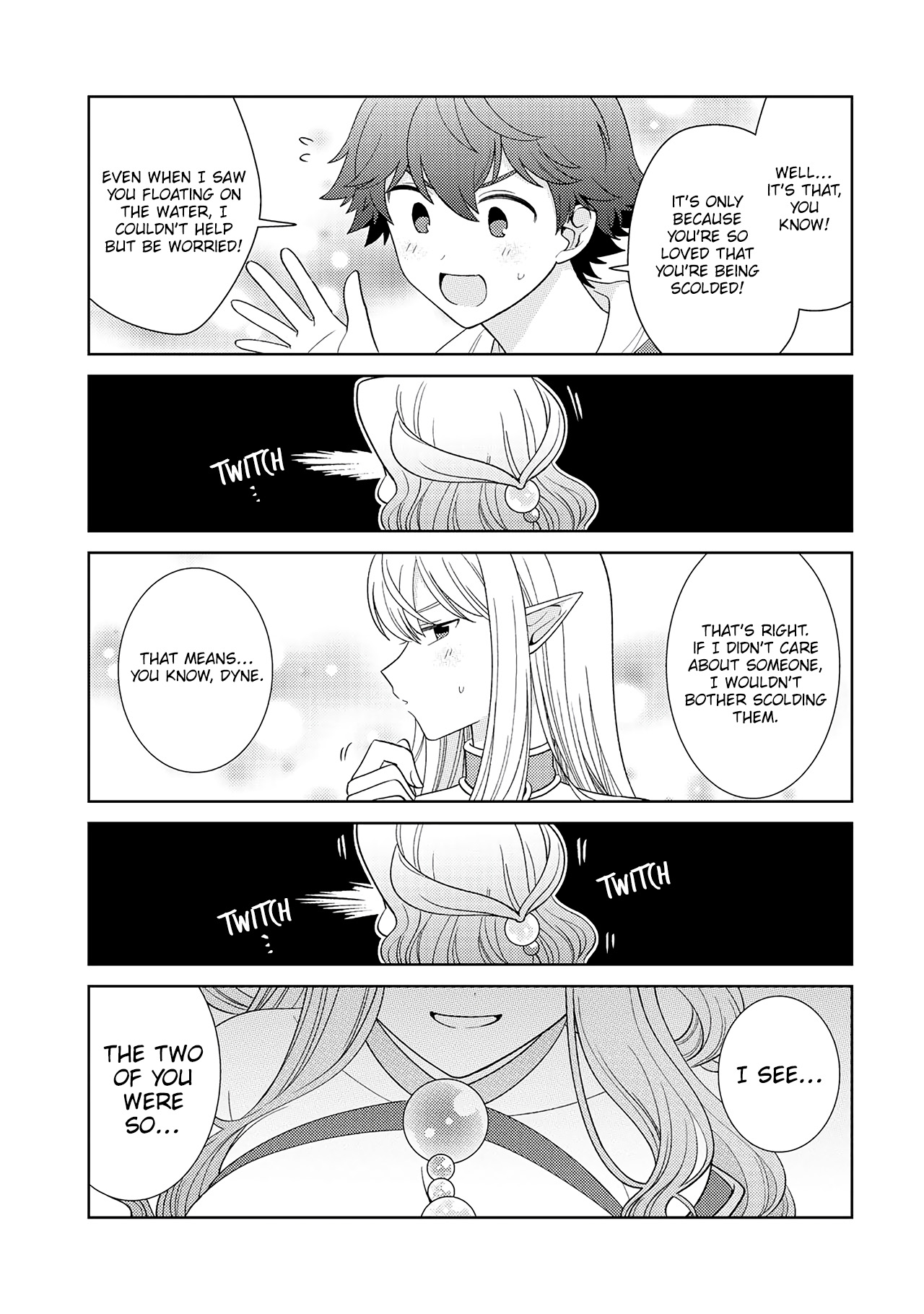 Seirei-tachi no Rakuen to Risou no Isekai Seikatsu Chapter 21 page 12 - Chapter 21