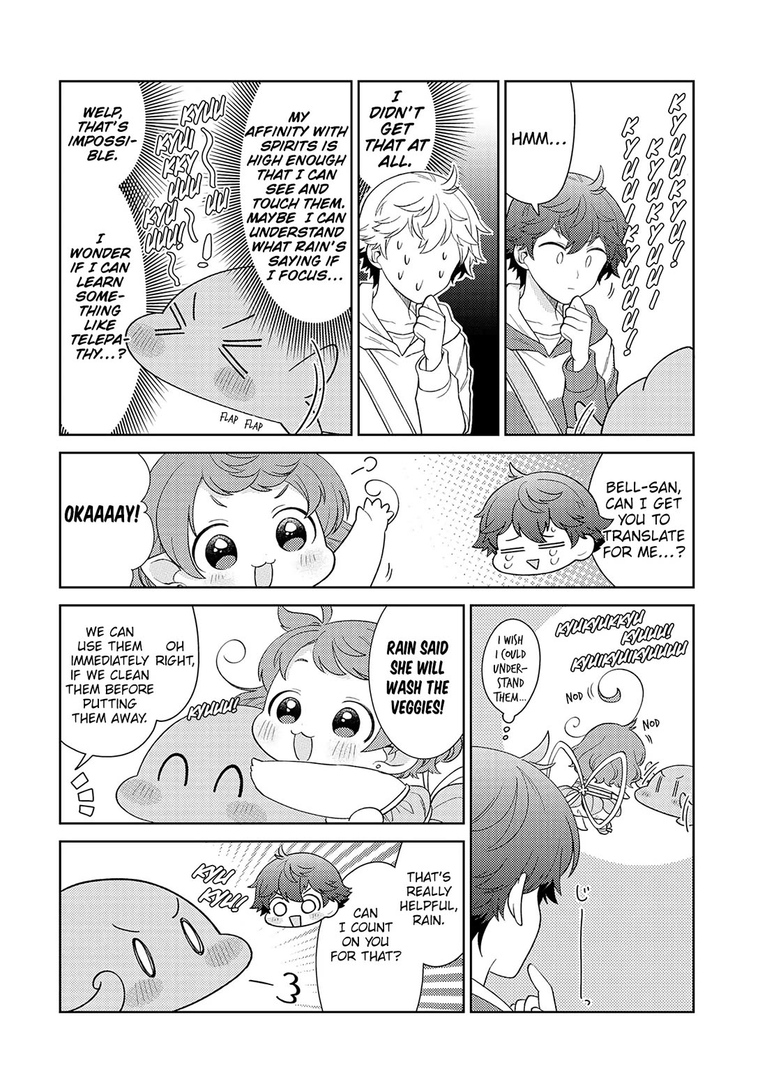 Seirei-tachi no Rakuen to Risou no Isekai Seikatsu Chapter 22 page 11 - Chapter 22