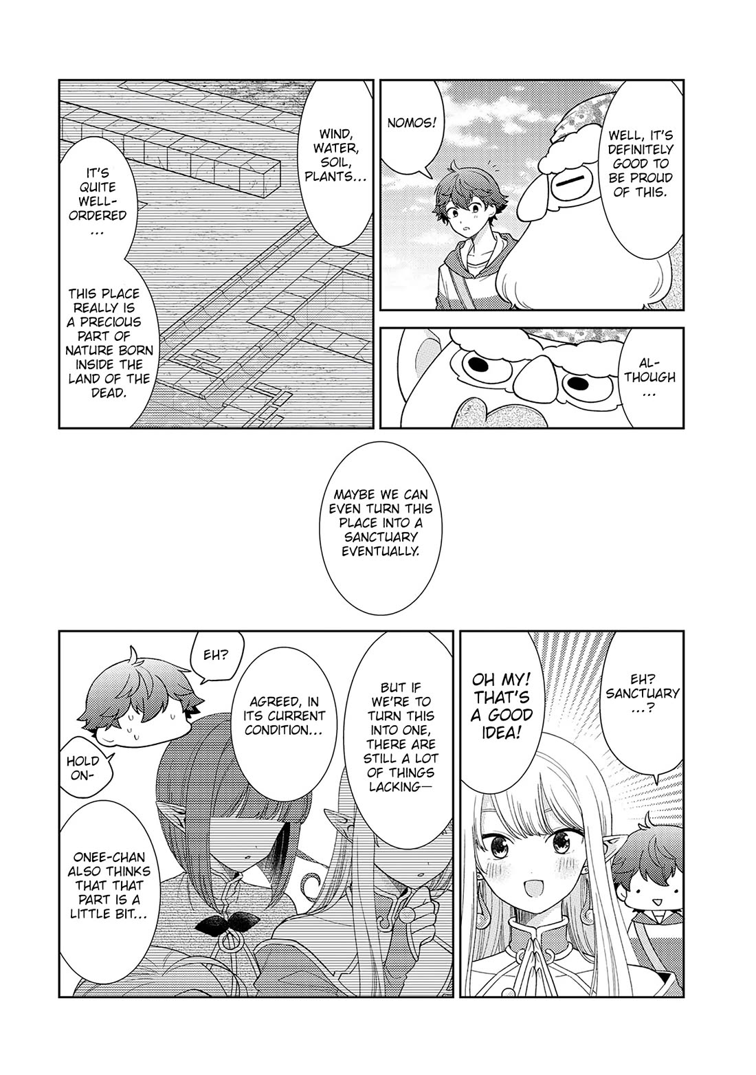 Seirei-tachi no Rakuen to Risou no Isekai Seikatsu Chapter 22 page 17 - Chapter 22