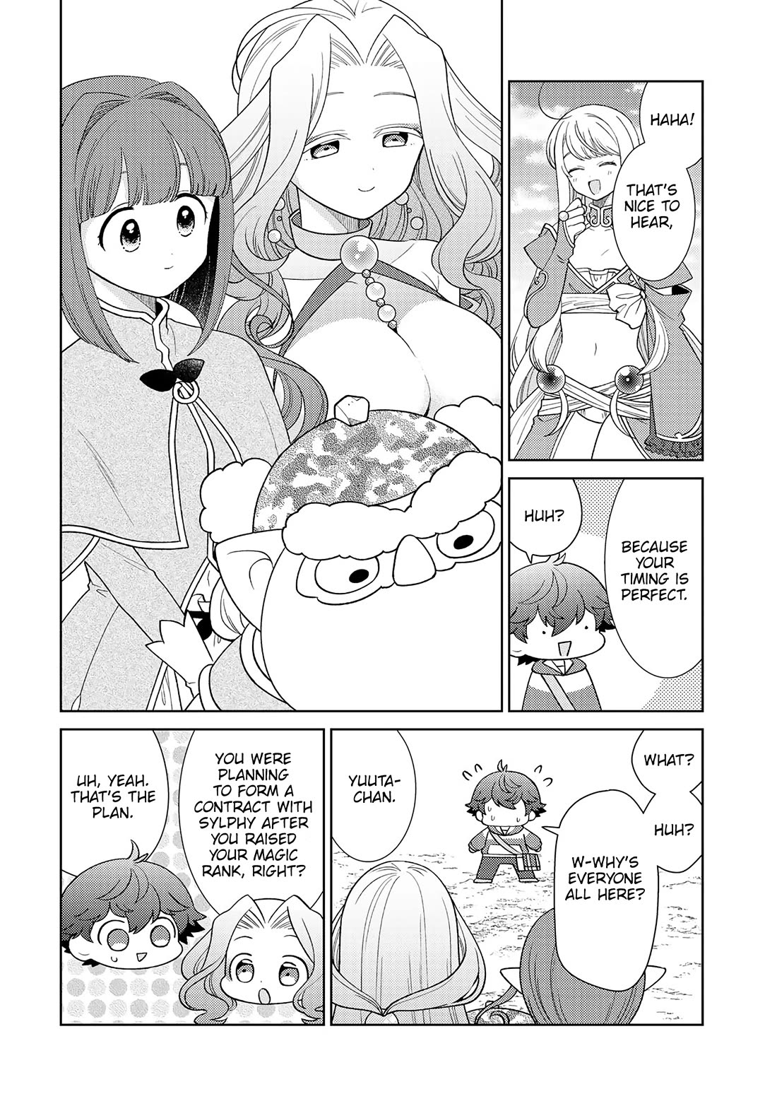 Seirei-tachi no Rakuen to Risou no Isekai Seikatsu Chapter 23 page 15 - Chapter 23