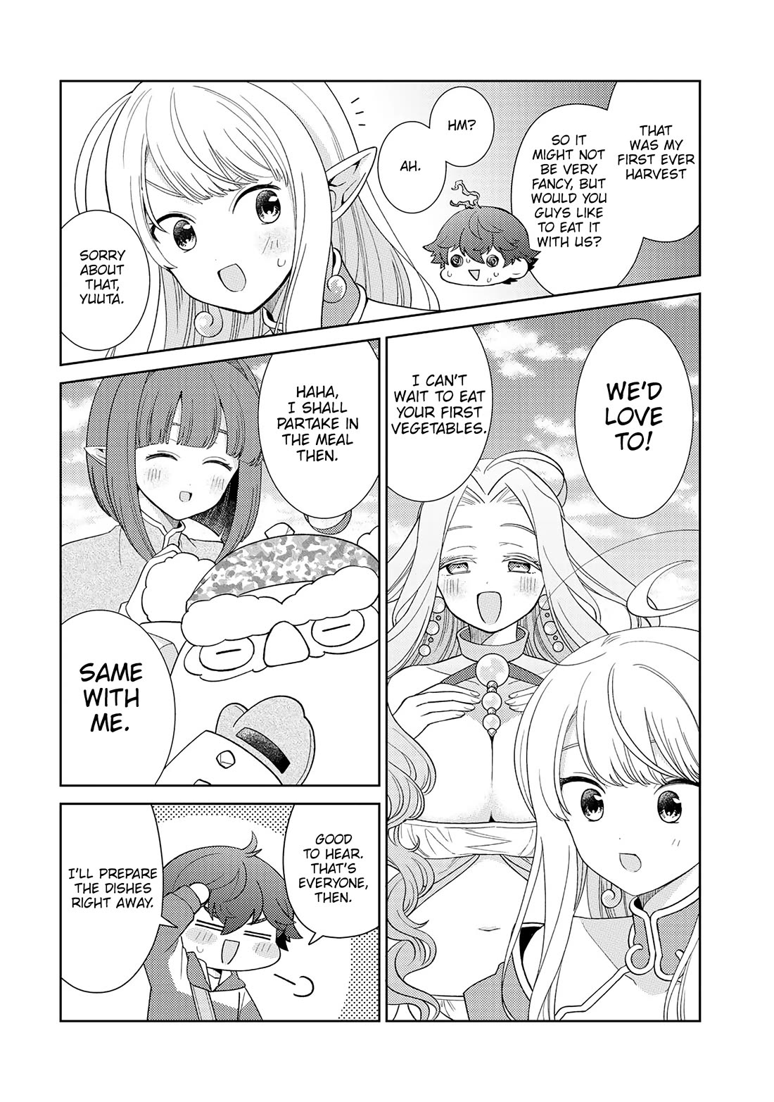 Seirei-tachi no Rakuen to Risou no Isekai Seikatsu Chapter 23 page 7 - Chapter 23