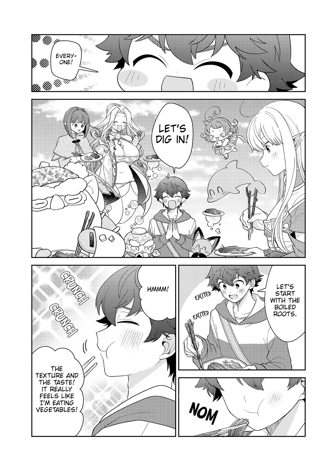 Seirei-tachi no Rakuen to Risou no Isekai Seikatsu Chapter 23 page 8 - Chapter 23
