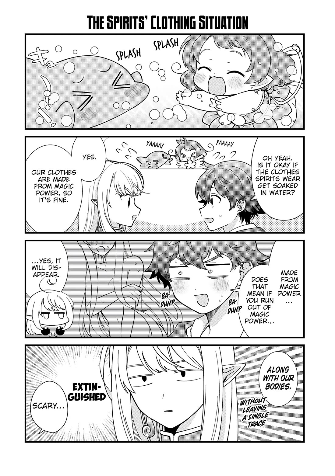 Seirei-tachi no Rakuen to Risou no Isekai Seikatsu Chapter 24.5 page 3 - Chapter 24.5