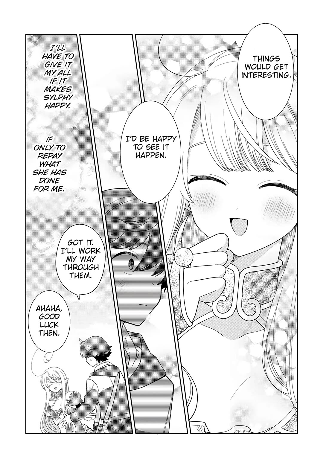 Seirei-tachi no Rakuen to Risou no Isekai Seikatsu Chapter 24 page 11 - Chapter 24
