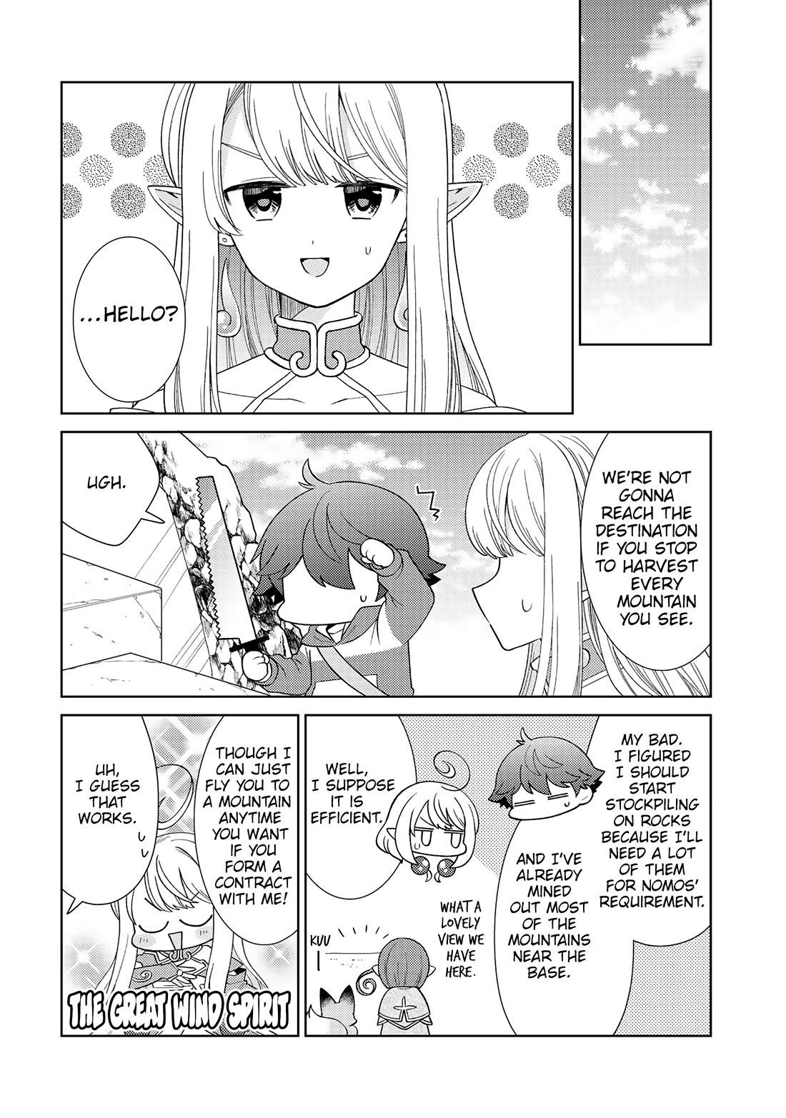 Seirei-tachi no Rakuen to Risou no Isekai Seikatsu Chapter 24 page 17 - Chapter 24