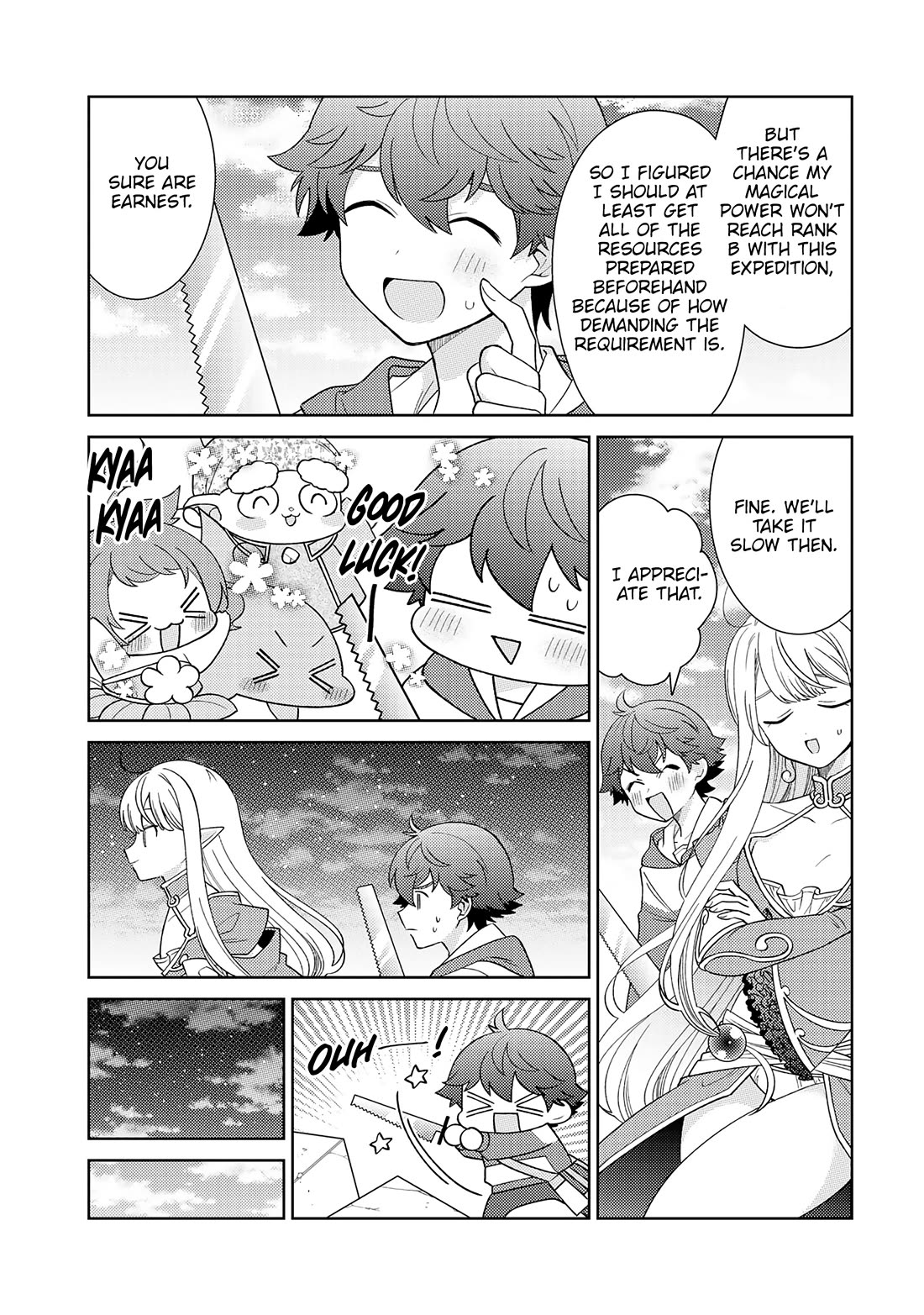 Seirei-tachi no Rakuen to Risou no Isekai Seikatsu Chapter 24 page 18 - Chapter 24