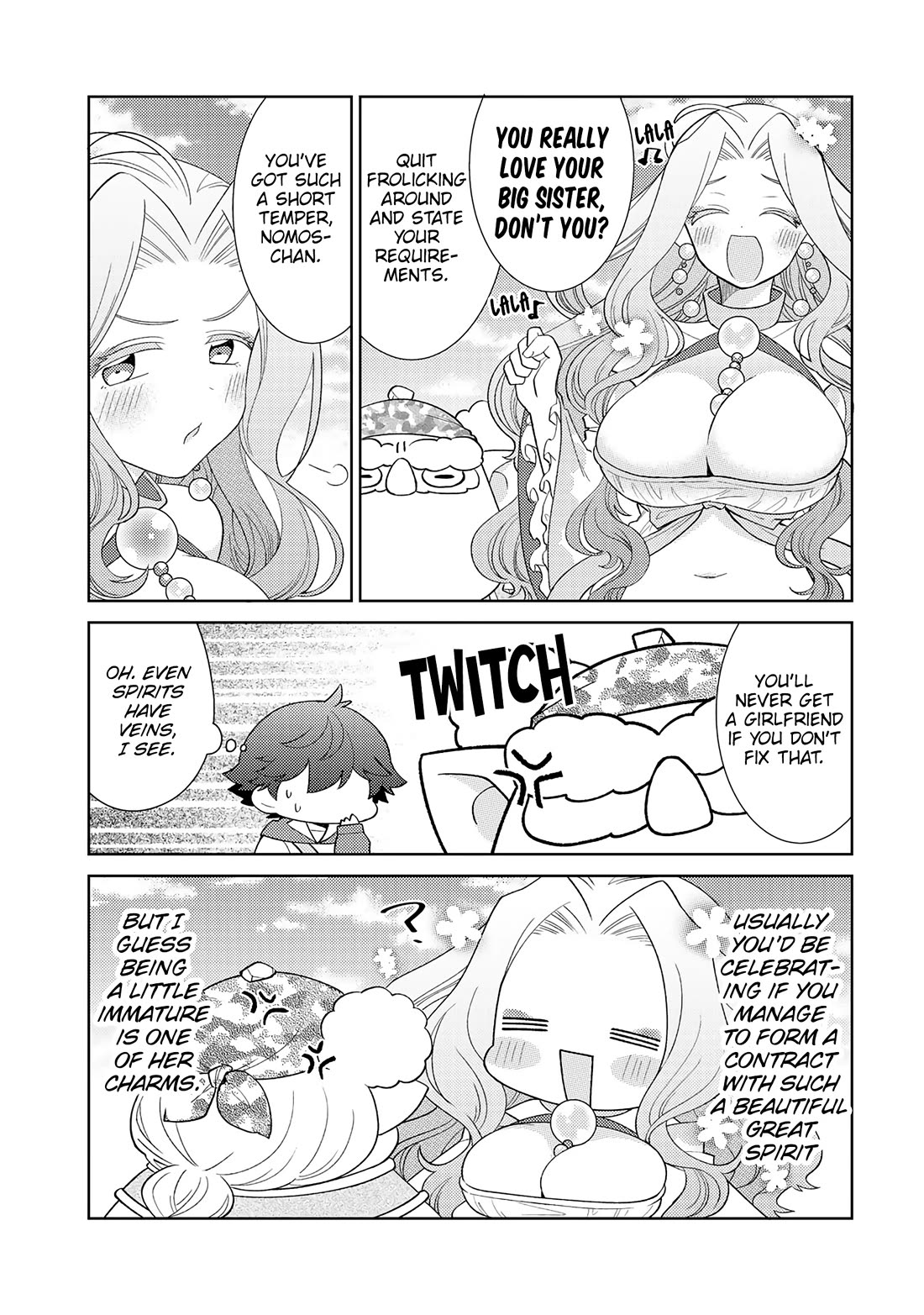 Seirei-tachi no Rakuen to Risou no Isekai Seikatsu Chapter 24 page 6 - Chapter 24