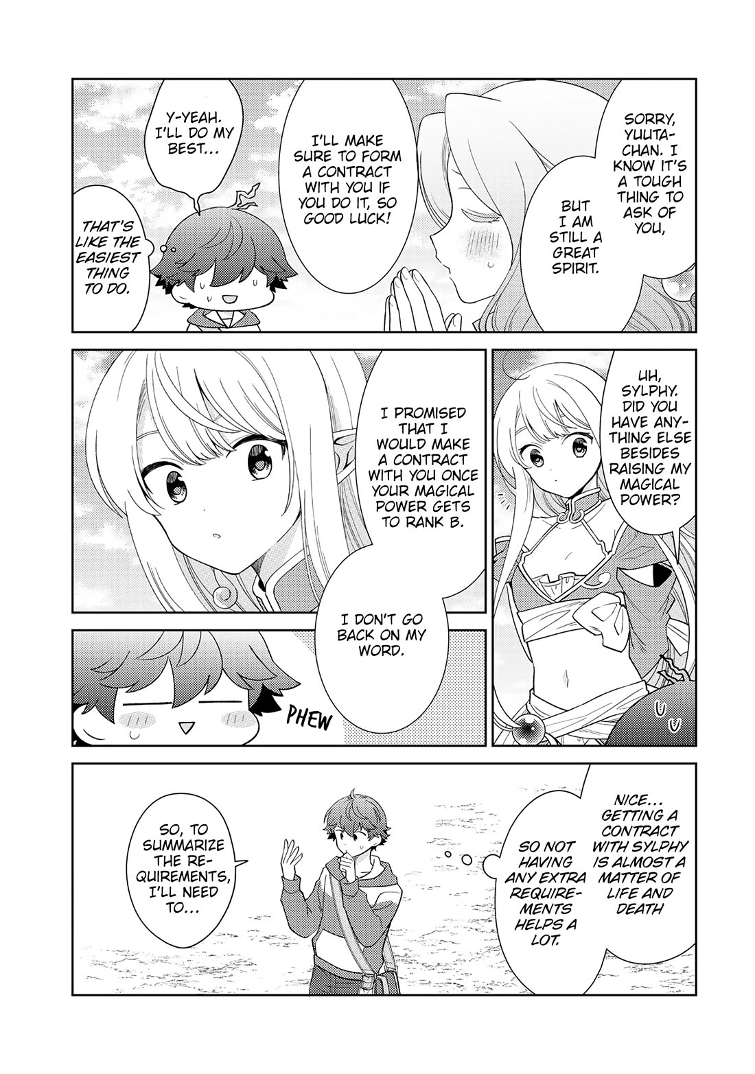 Seirei-tachi no Rakuen to Risou no Isekai Seikatsu Chapter 24 page 8 - Chapter 24