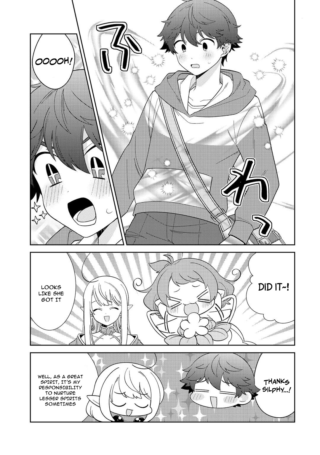 Seirei-tachi no Rakuen to Risou no Isekai Seikatsu Chapter 27 page 12 - Chapter 27