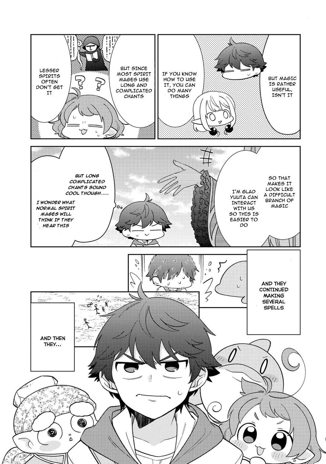 Seirei-tachi no Rakuen to Risou no Isekai Seikatsu Chapter 27 page 22 - Chapter 27
