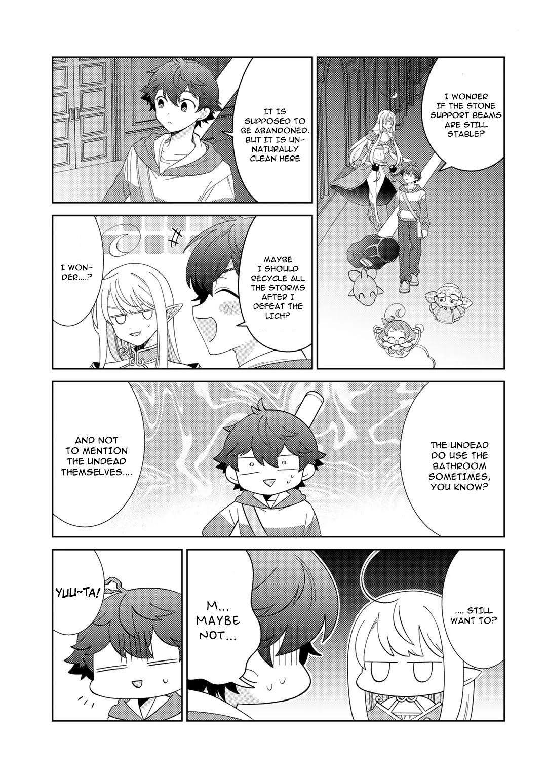 Seirei-tachi no Rakuen to Risou no Isekai Seikatsu Chapter 28 page 14 - Chapter 28
