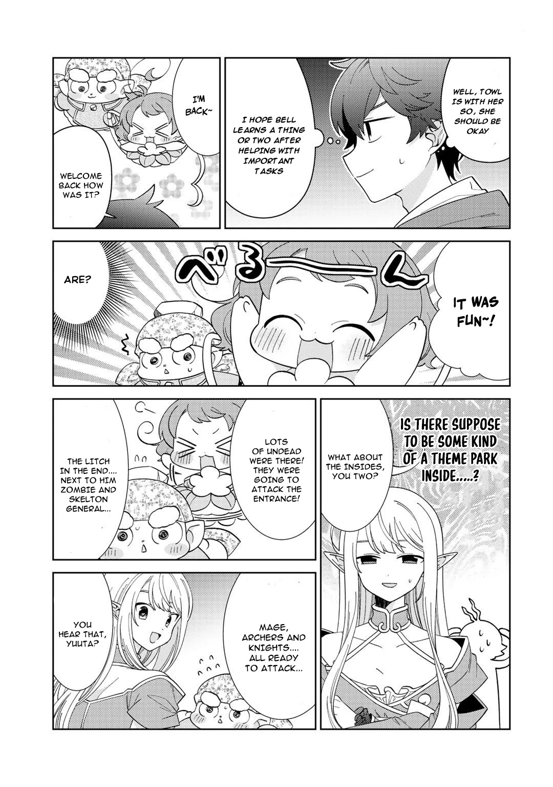Seirei-tachi no Rakuen to Risou no Isekai Seikatsu Chapter 28 page 16 - Chapter 28