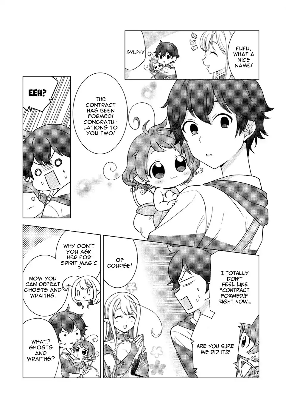 Seirei-tachi no Rakuen to Risou no Isekai Seikatsu Chapter 3 page 11 - Chapter 3