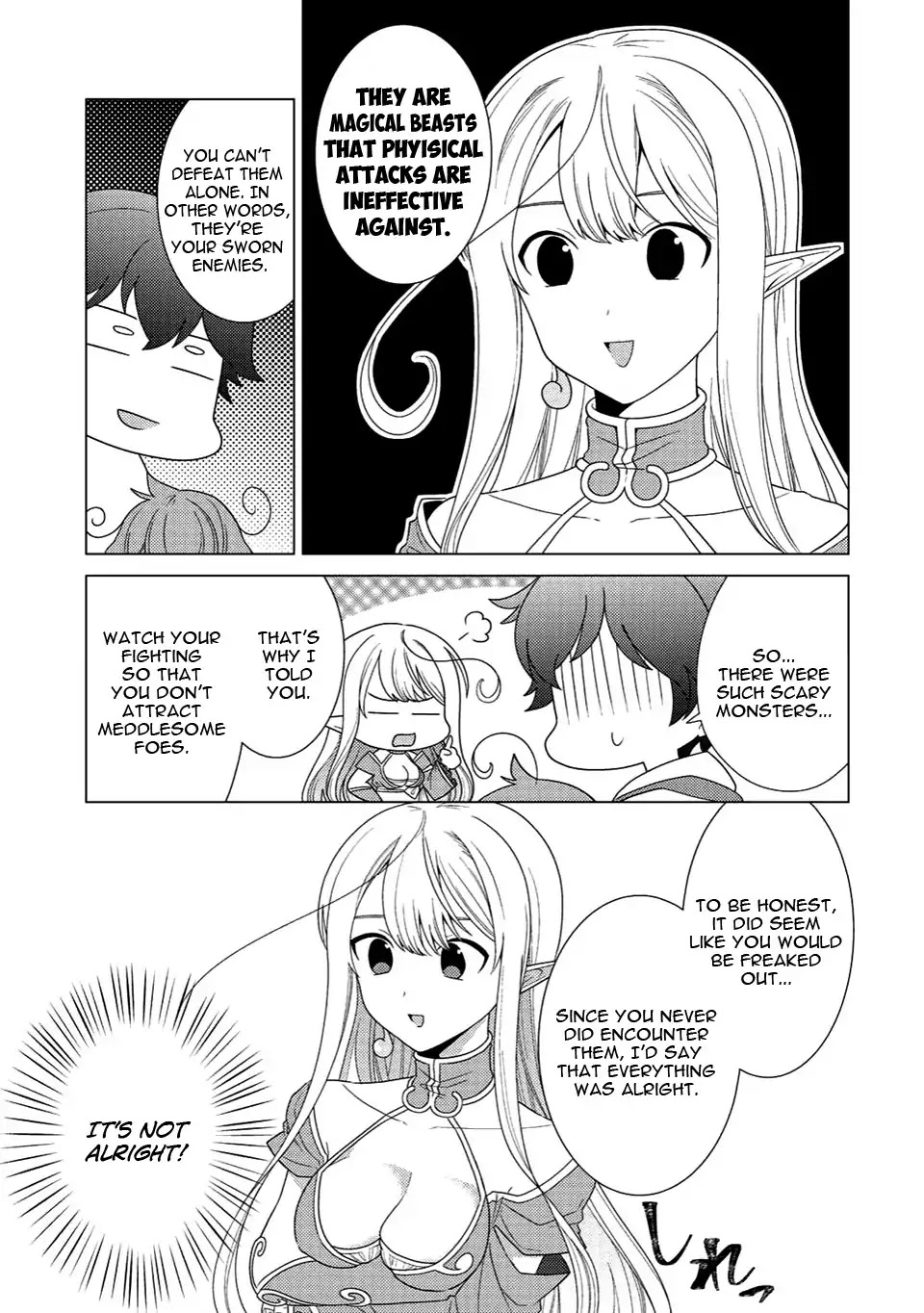 Seirei-tachi no Rakuen to Risou no Isekai Seikatsu Chapter 3 page 12 - Chapter 3