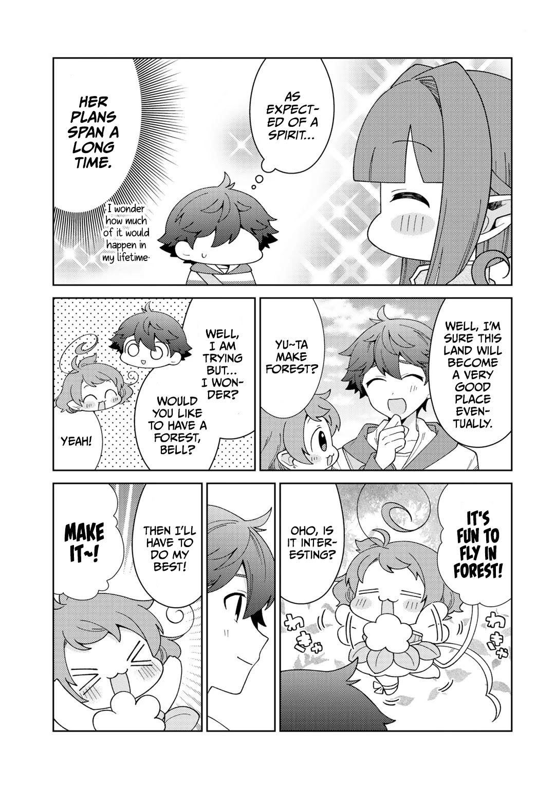 Seirei-tachi no Rakuen to Risou no Isekai Seikatsu Chapter 33 page 11 - Chapter 33