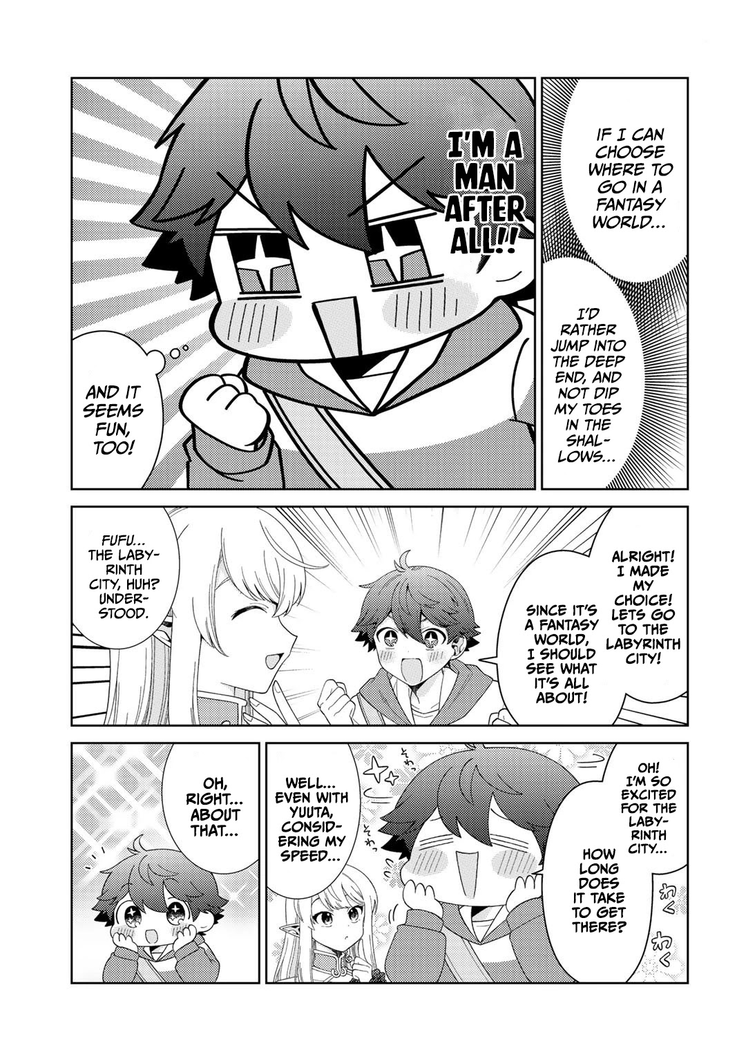 Seirei-tachi no Rakuen to Risou no Isekai Seikatsu Chapter 34 page 11 - Chapter 34