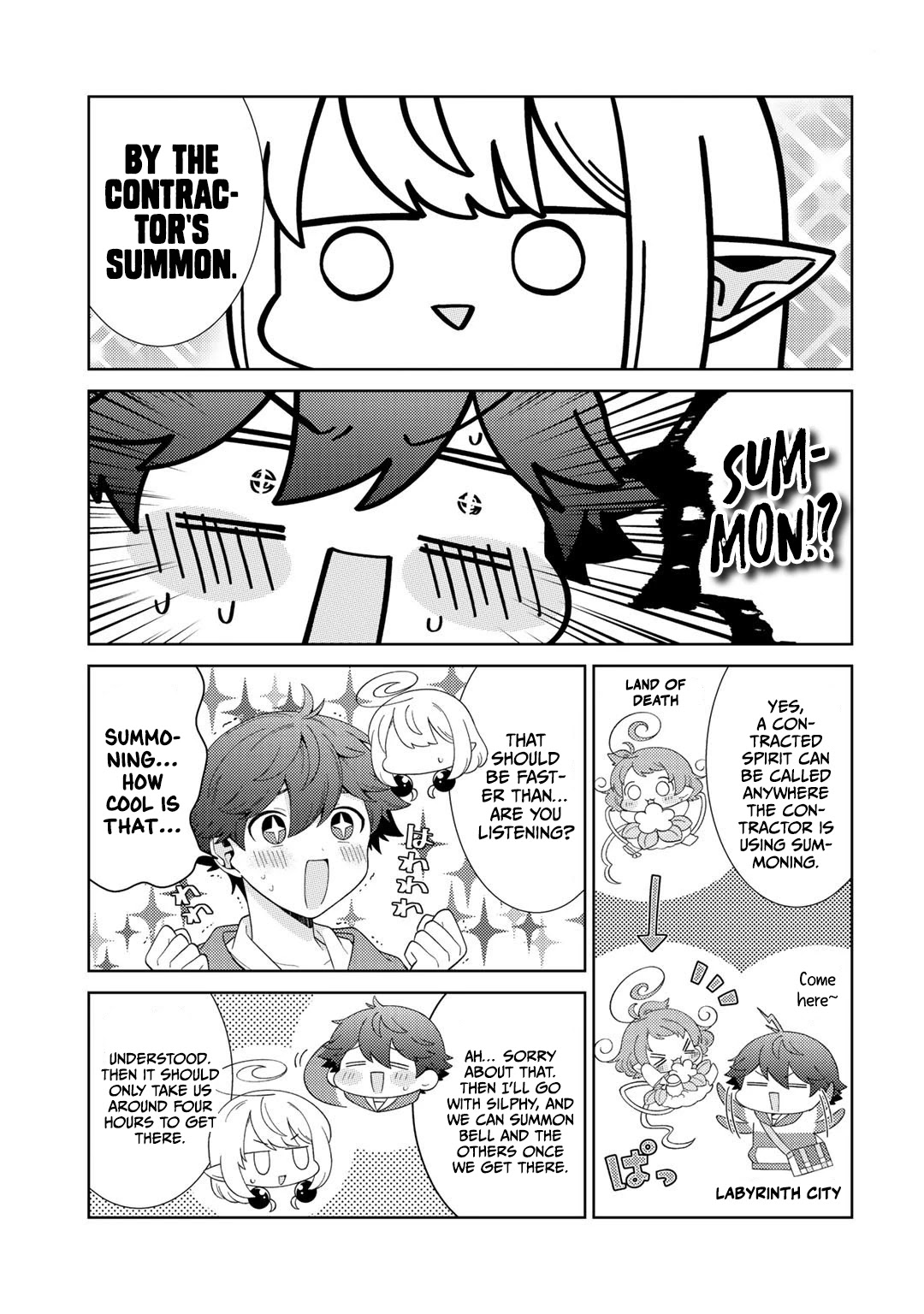 Seirei-tachi no Rakuen to Risou no Isekai Seikatsu Chapter 34 page 13 - Chapter 34