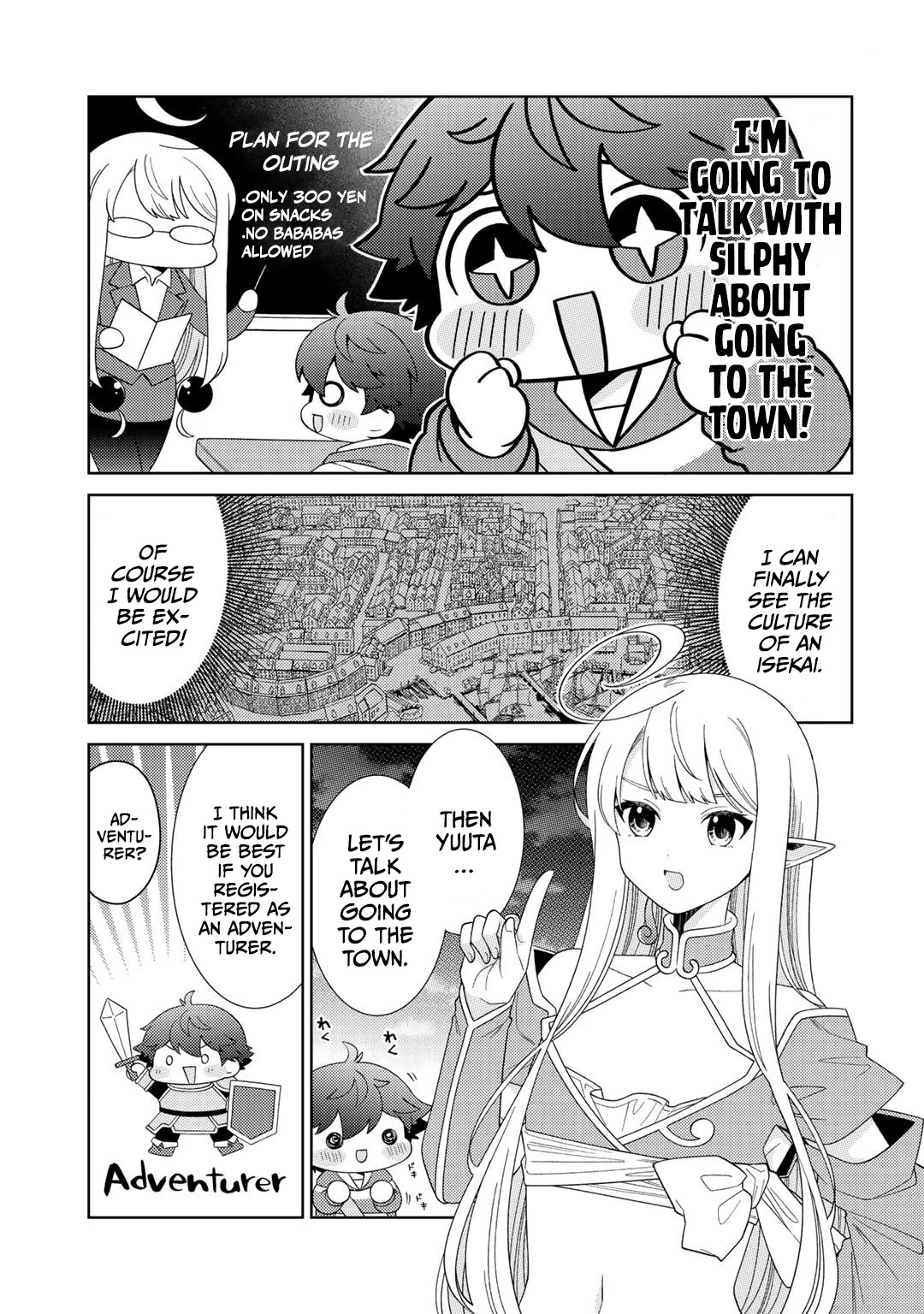 Seirei-tachi no Rakuen to Risou no Isekai Seikatsu Chapter 34 page 3 - Chapter 34