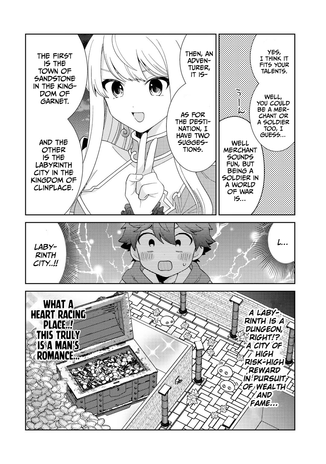Seirei-tachi no Rakuen to Risou no Isekai Seikatsu Chapter 34 page 4 - Chapter 34